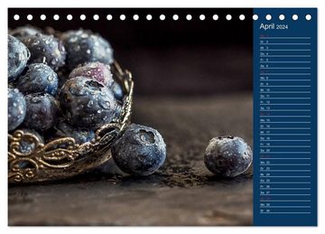 CALVENDO Wandkalender Fruchtsalat (Tischkalender 2024 DIN A5 quer), CALVENDO Monatskalender