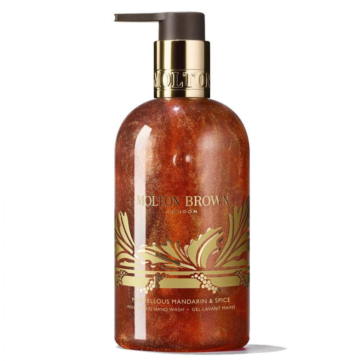 MOLTON BROWN Seifen-Set Hand Wash Seife Marvellous Mandarin & Spice (300ml)