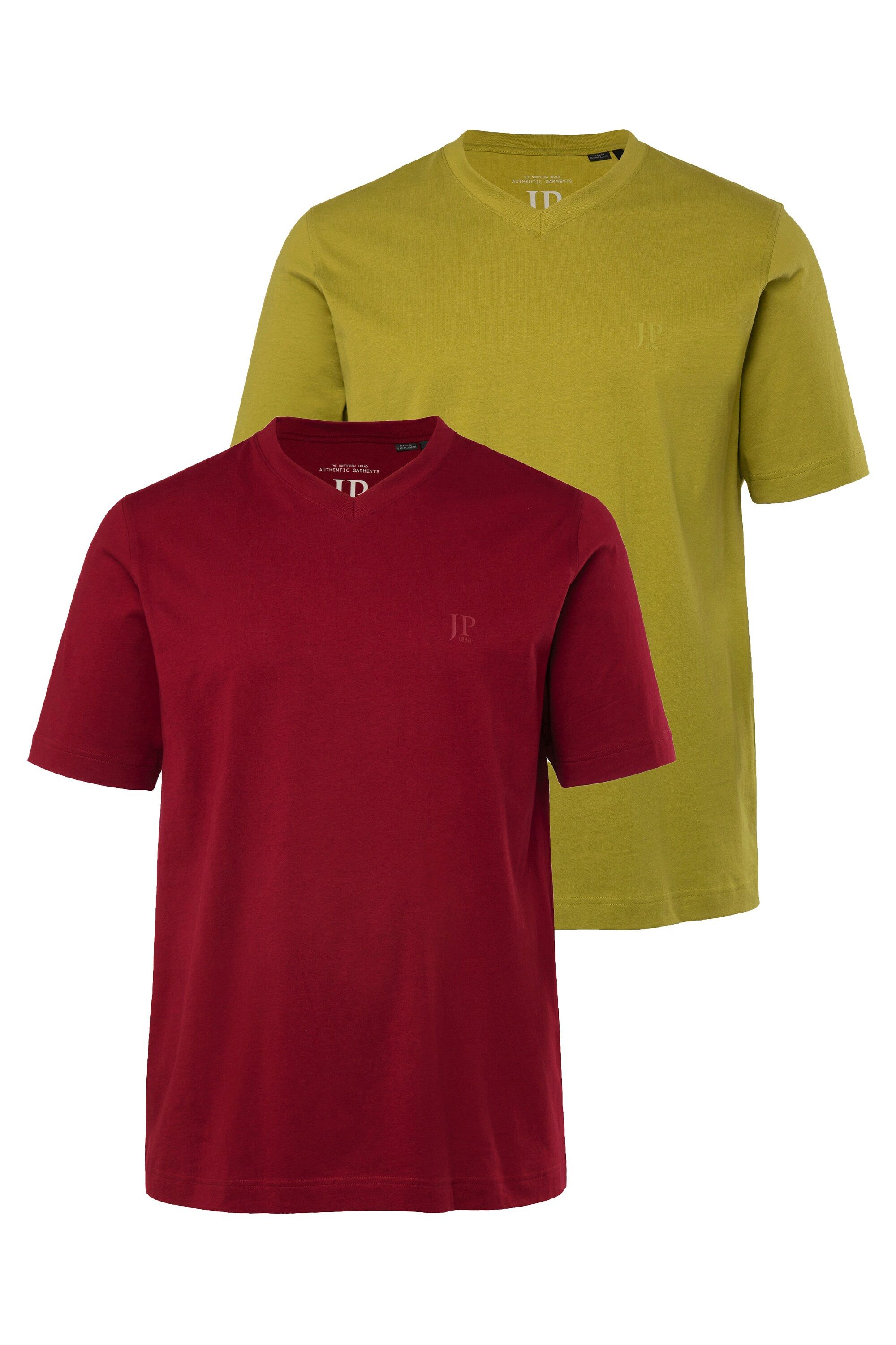 JP1880 T-Shirt T-Shirts Basic 2er-Pack V-Ausschnitt günstig online kaufen