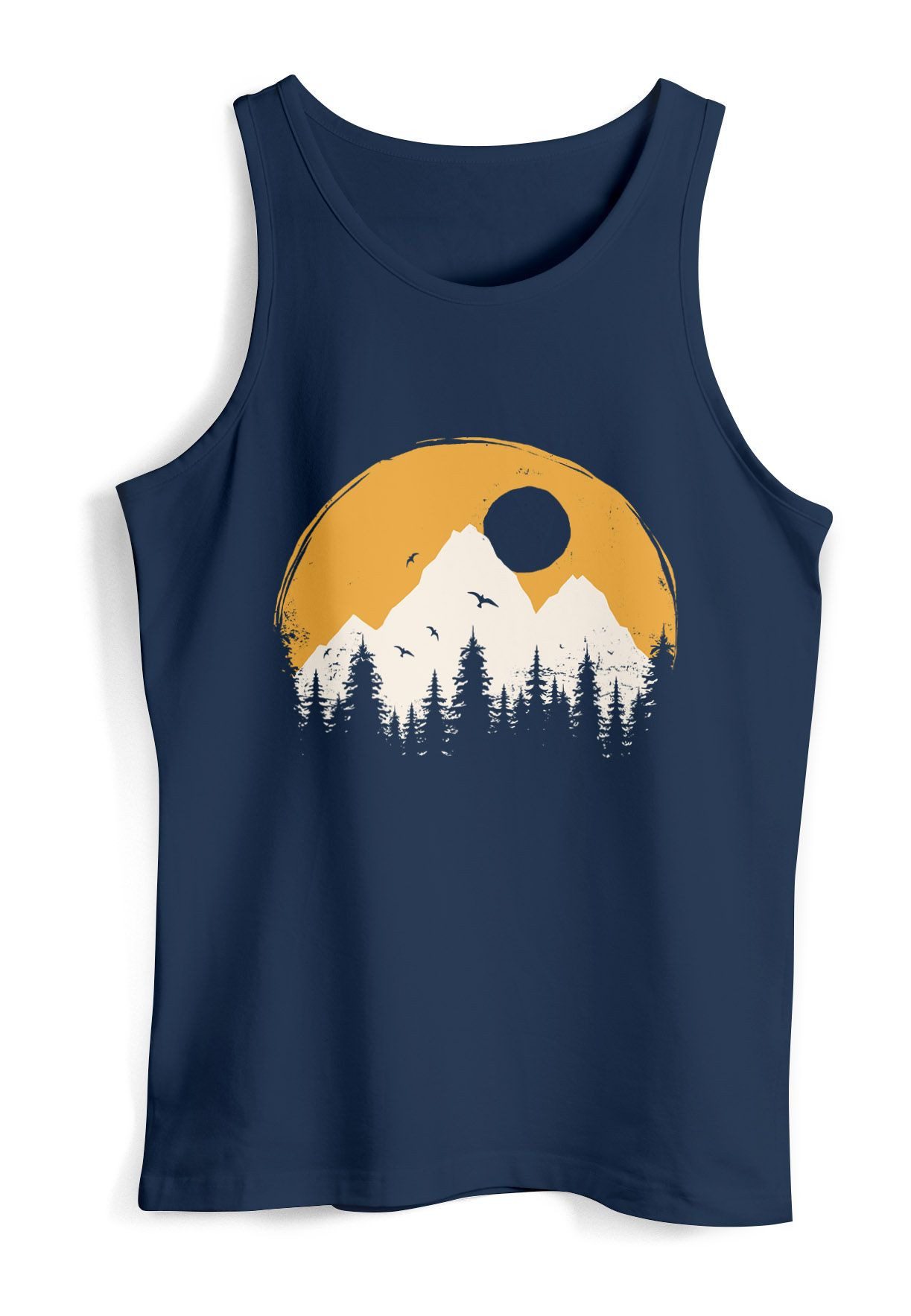 Neverless Tanktop Herren Tank-Top Outdoor Print günstig online kaufen