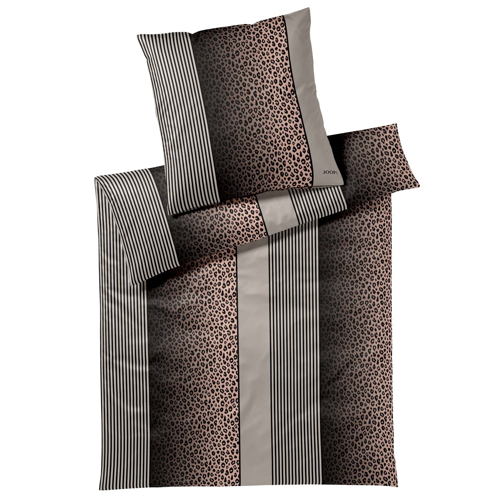 JOOP! Bettwäsche Unisex Bettwäsche 1er Pack Baumwolle Leo, Webware, 2 teilig, Webware