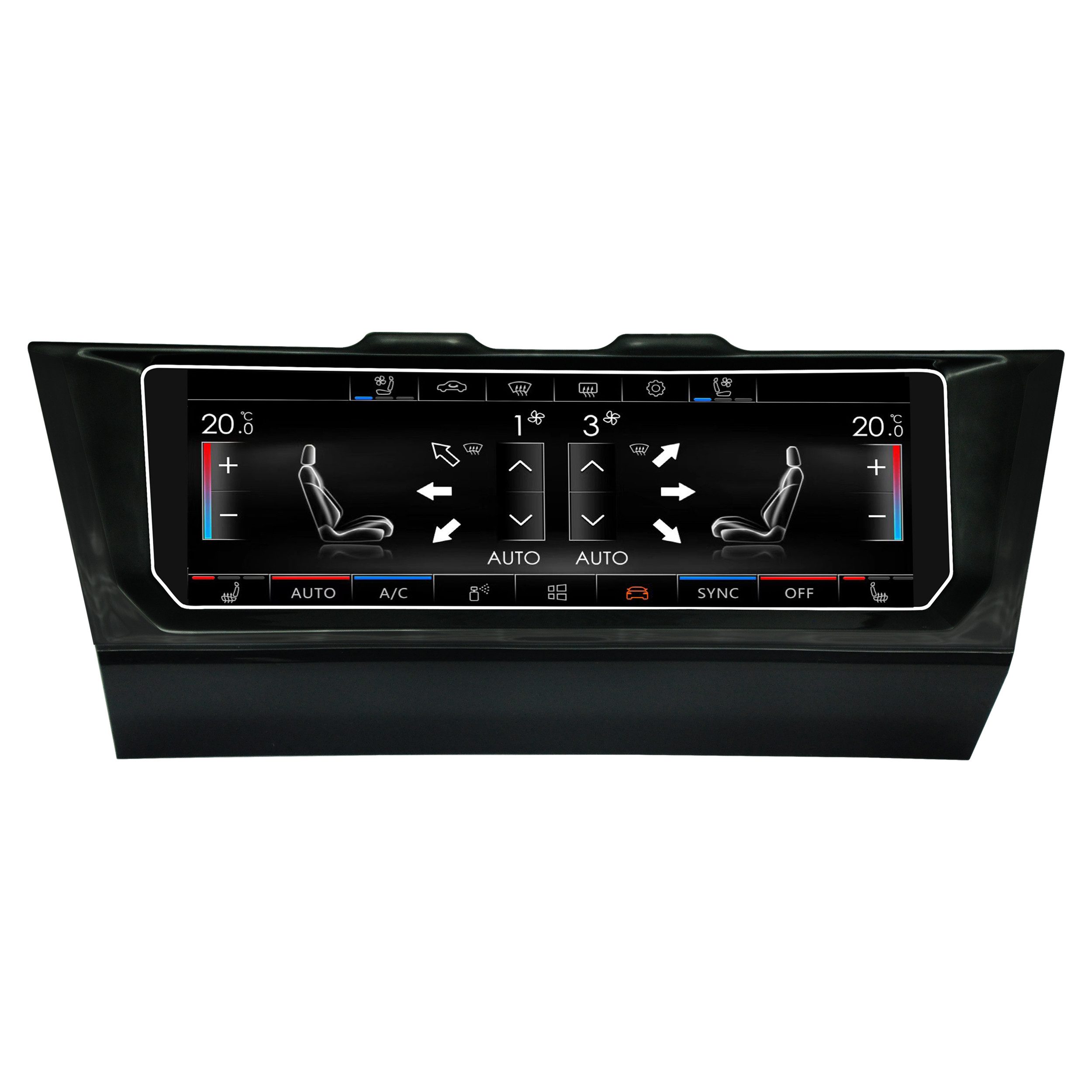 TAFFIO Für VW Passat B8 3G 6.9" Touch Digital Klimabedienteil Kontrollpanel Auto-Adapter