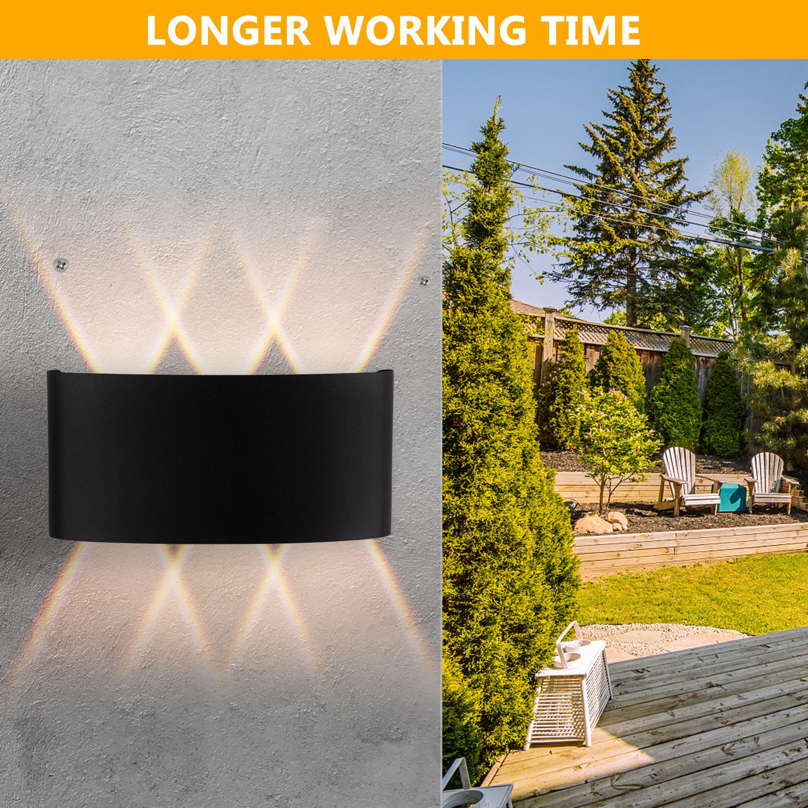 BlingBin LED Wandleuchte Aluminum Wandleuchte 6W günstig online kaufen