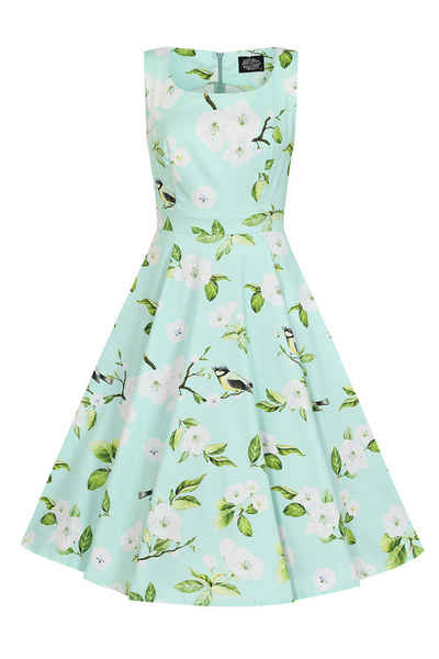 Hearts & Roses London A-Linien-Kleid Andrea Floral Swing Dress Rockabella Vintage Retro