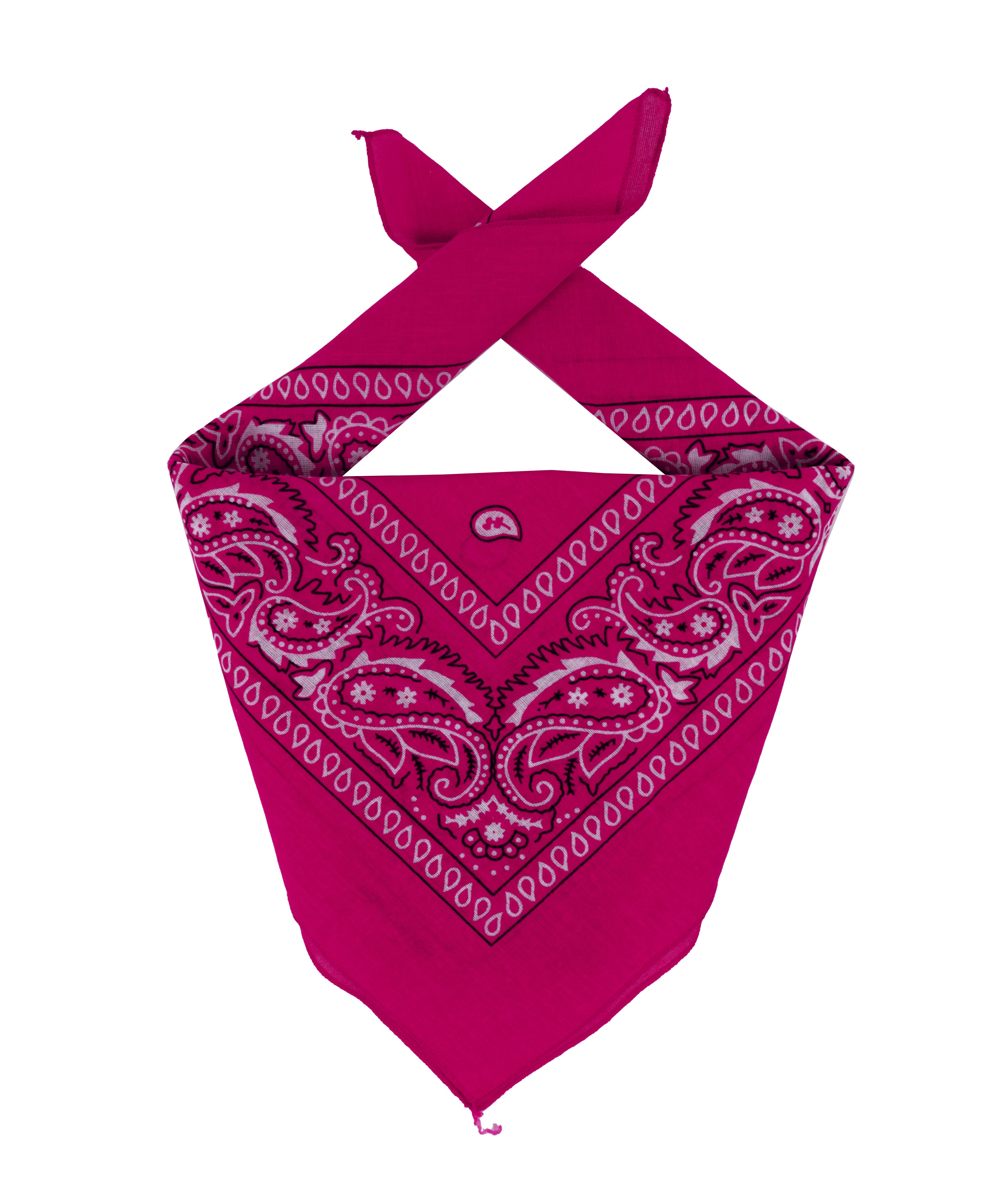 Modescout Stadler Bandana Bandana Paisley (4er Pack) Kopftuch, Nickituch aus Baumwolle, (Spar-Set, 4er Set), Ein stilvoller Allrounder für Damen und Herren