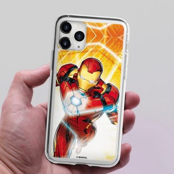 DeinDesign Handyhülle Iron Man on Fire, Apple iPhone 11 Pro Max Silikon Hülle Bumper Case Handy Schutzhülle