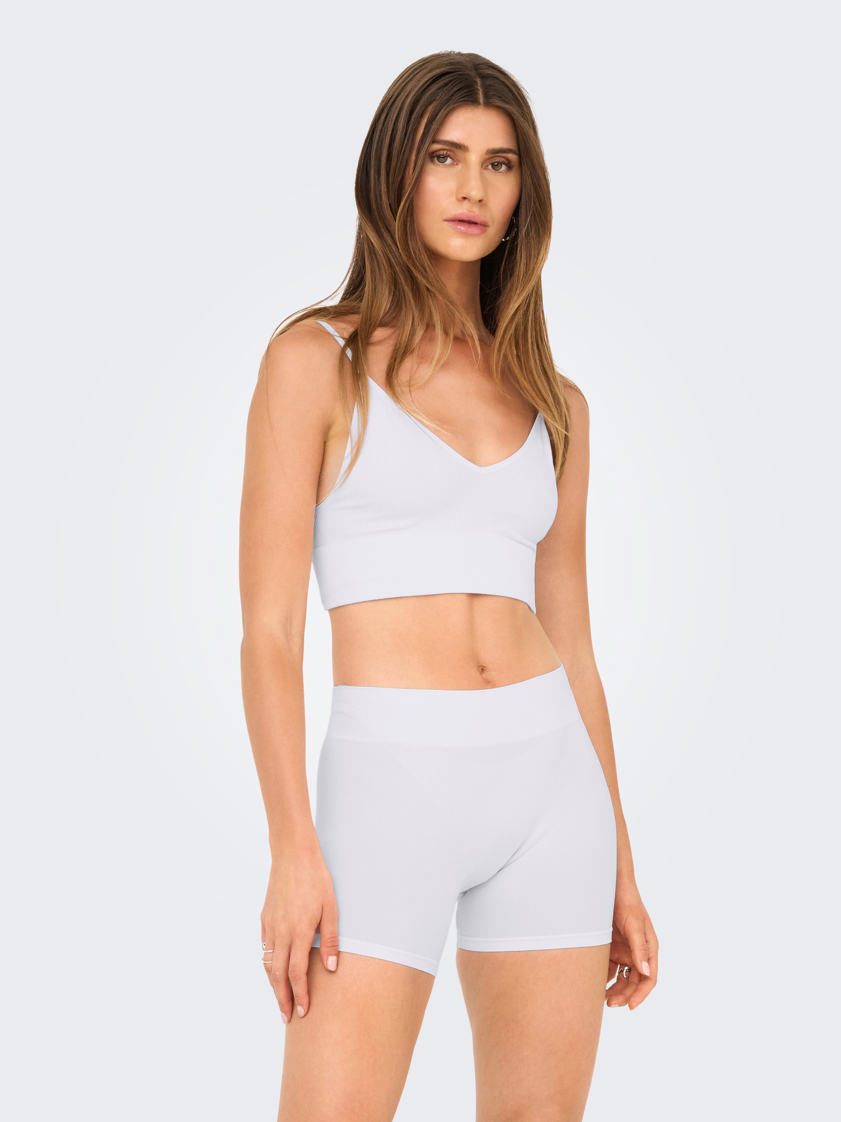 ONLY Hotpants ONLVICKY S-LESS MINI SHORTS 2-PACK (Packung, 2-tlg)