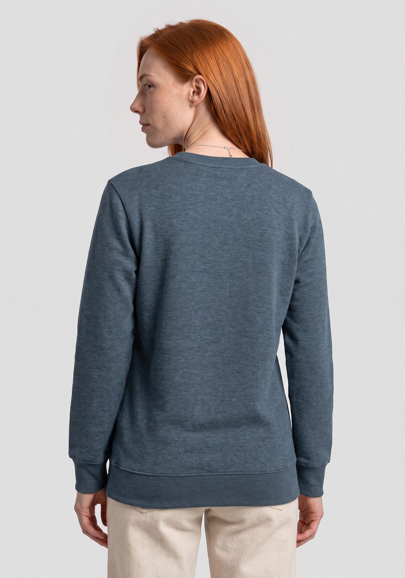 Alife & Kickin Sweatshirt LottaAK A schlichter Sweater mit Herz-Aufnäher in tollen Farben – Bild 3 von 5