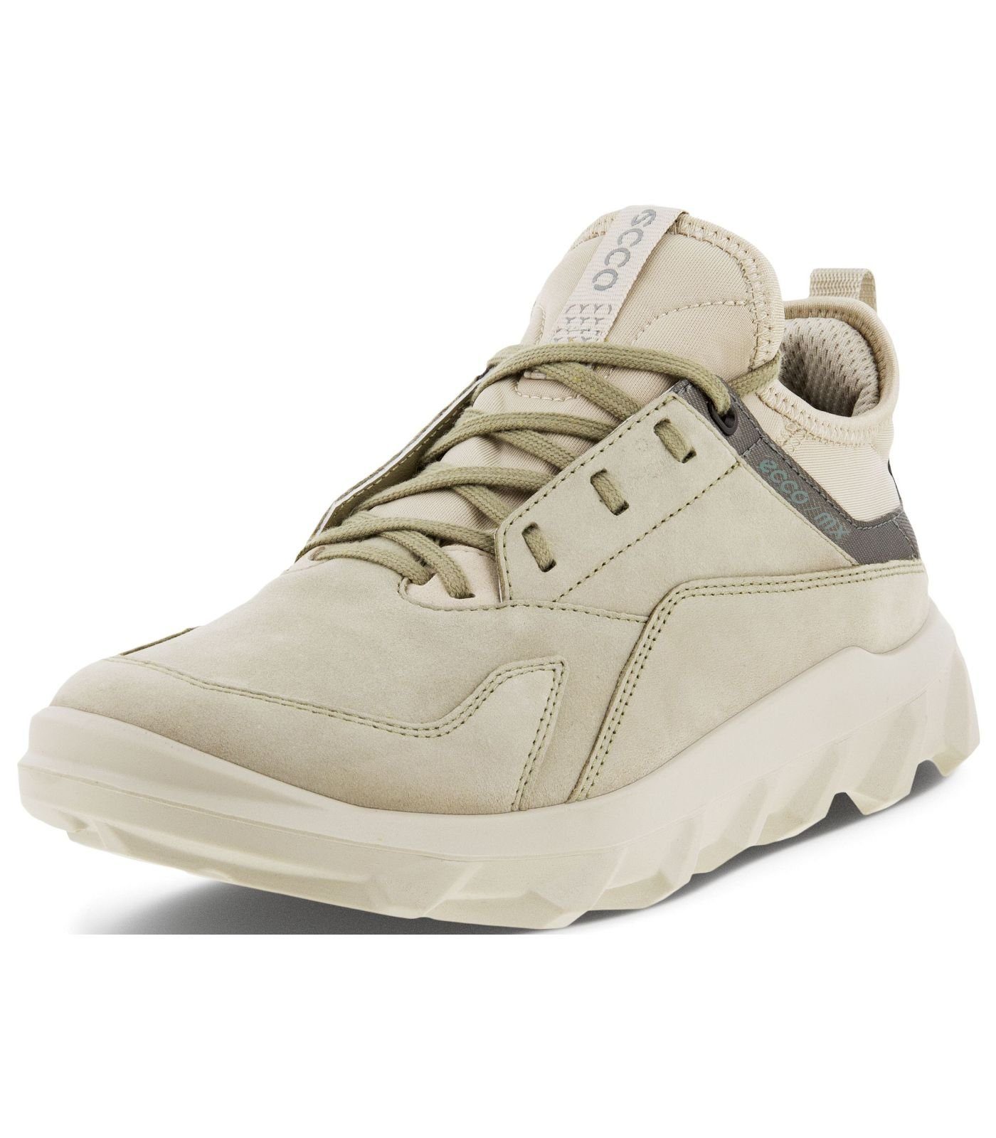 Ecco Sneaker Leder/Textil Sneaker Weiß