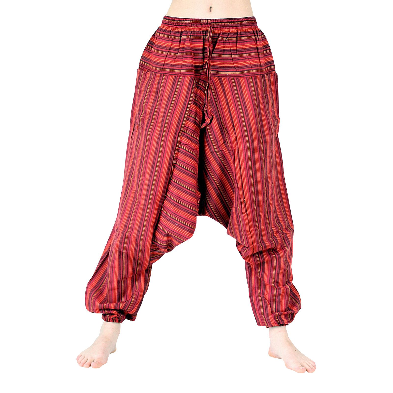 BUDDHA arts&more Haremshose Gestreifte Haremshose aus günstig online kaufen