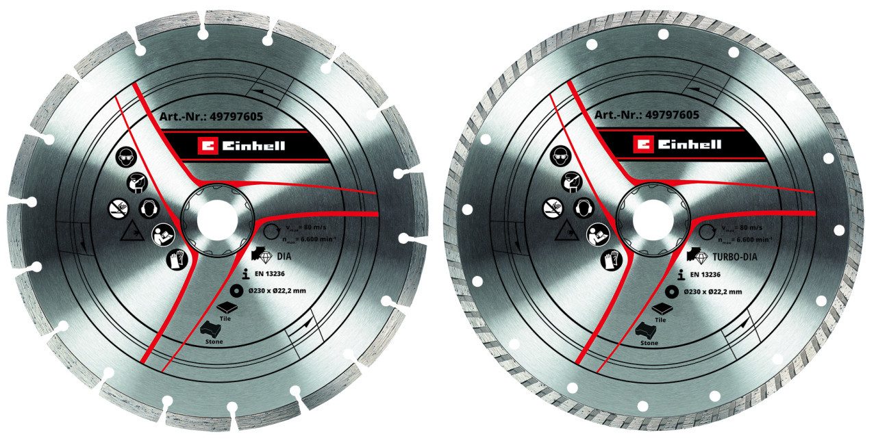 Einhell Diamanttrennscheibe Einhell Diamanttrennscheibe Ø 230 x 22,23 mm