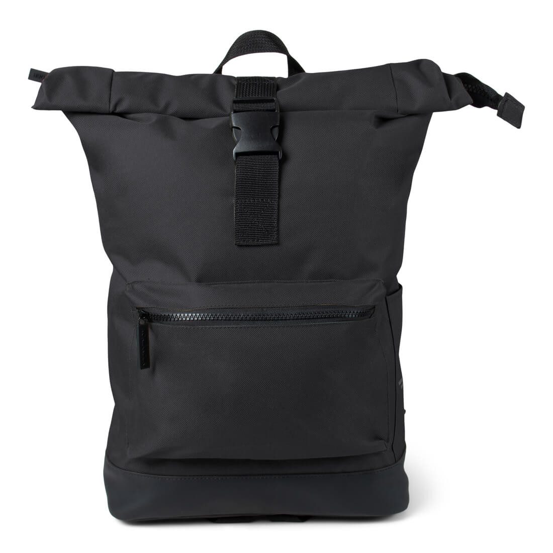 Norländer Fahrradrucksack Fahrrad-Rucksack 2in1 Gepäckträgertasche 24L Wasserabweisend Vegan, 2in1 Fahrradtasche, RPET Recycling, Fietshaken, Roll-Top, 20L, Vegan