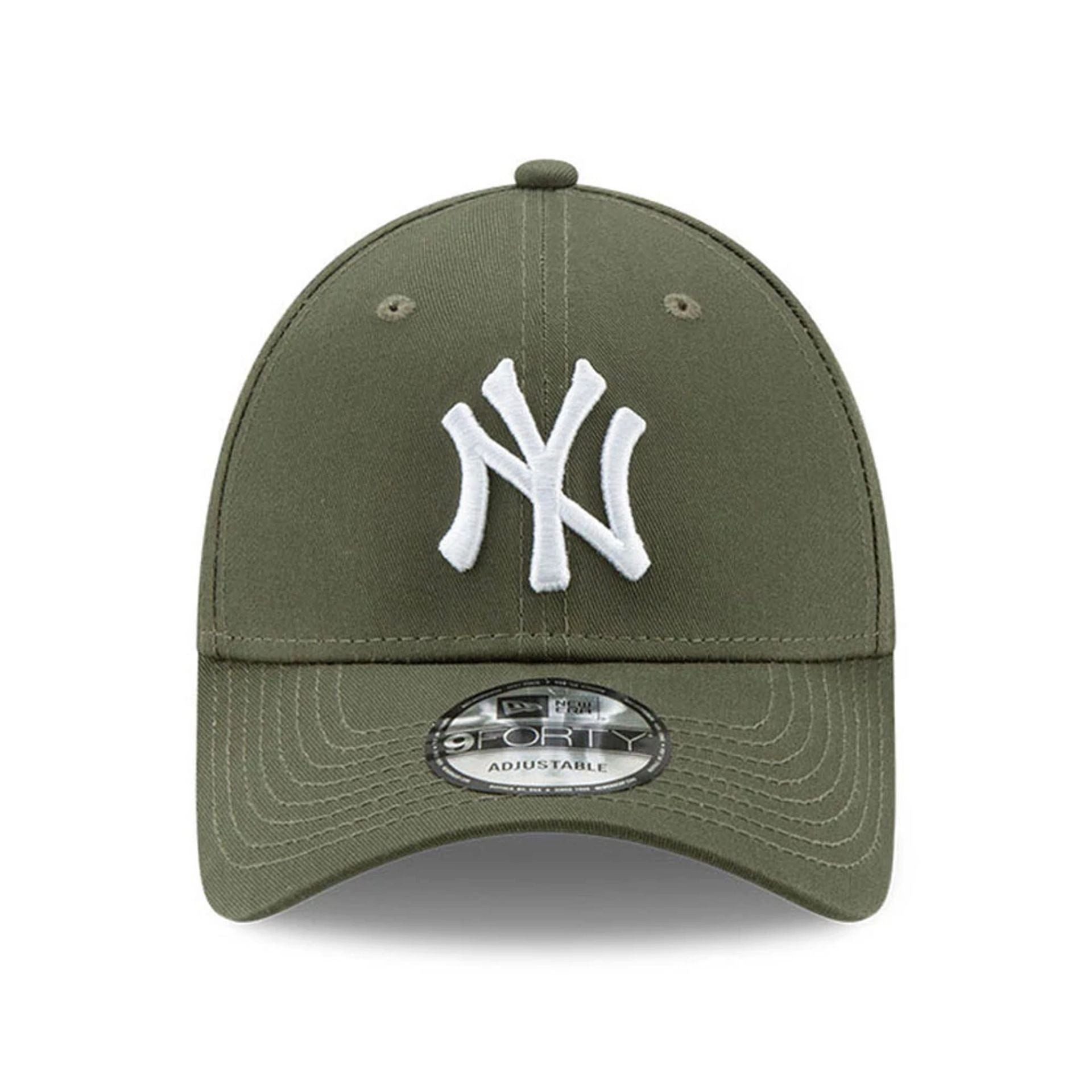 New Era Baseball Cap LEAGUE ESSENTIAL 9FORTY LEAGUE mit großer Yankees-Logostickerei, seitlich aufgesticktes New-Era-Logo