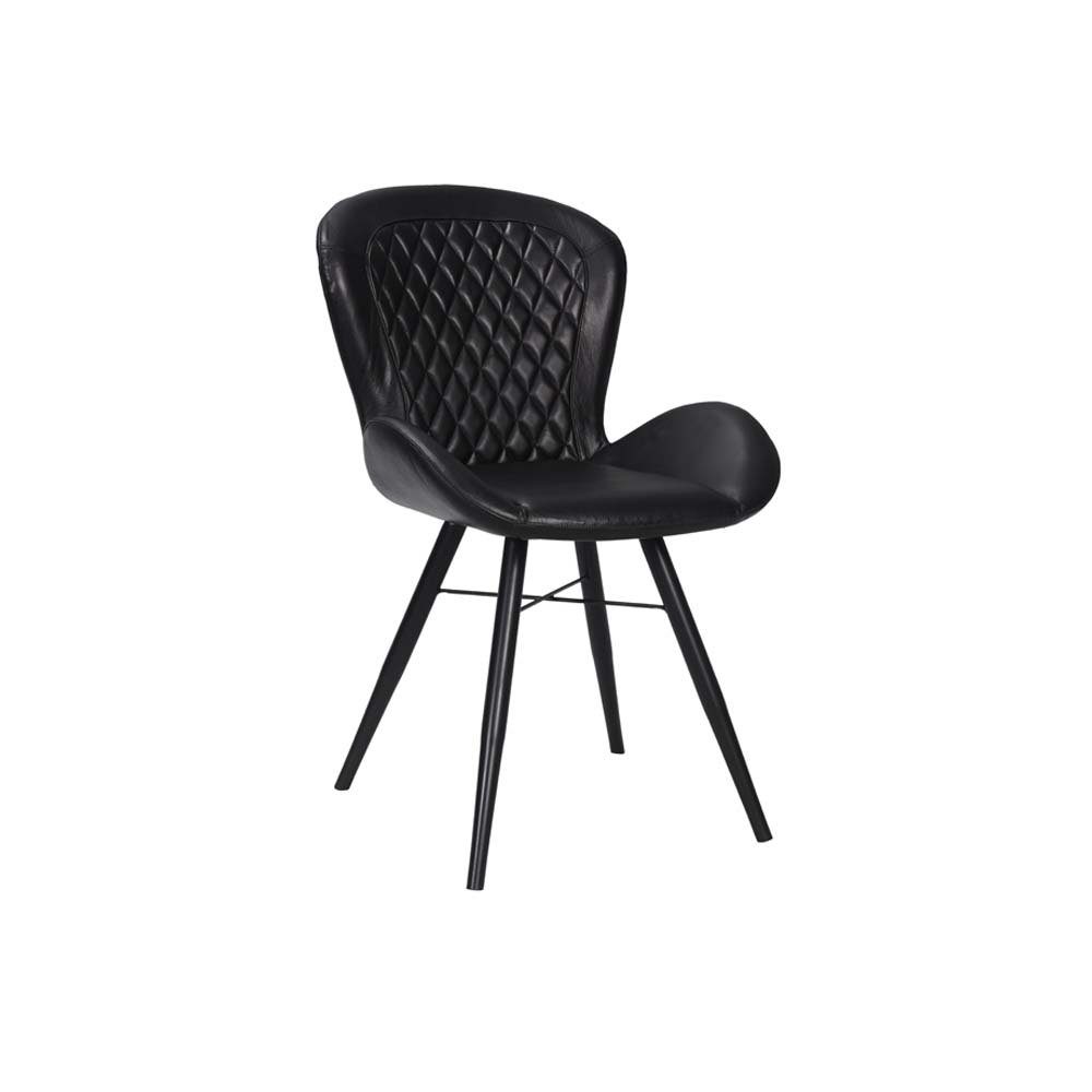 I Catchers Stuhl Stuhl 2 Pc Zandvoort Leather Chair Black