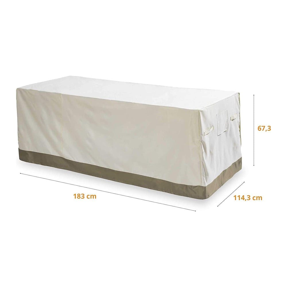 Lumaland Gartenmöbel-Schutzhülle Abdeckung für Gartentisch 183 günstig online kaufen