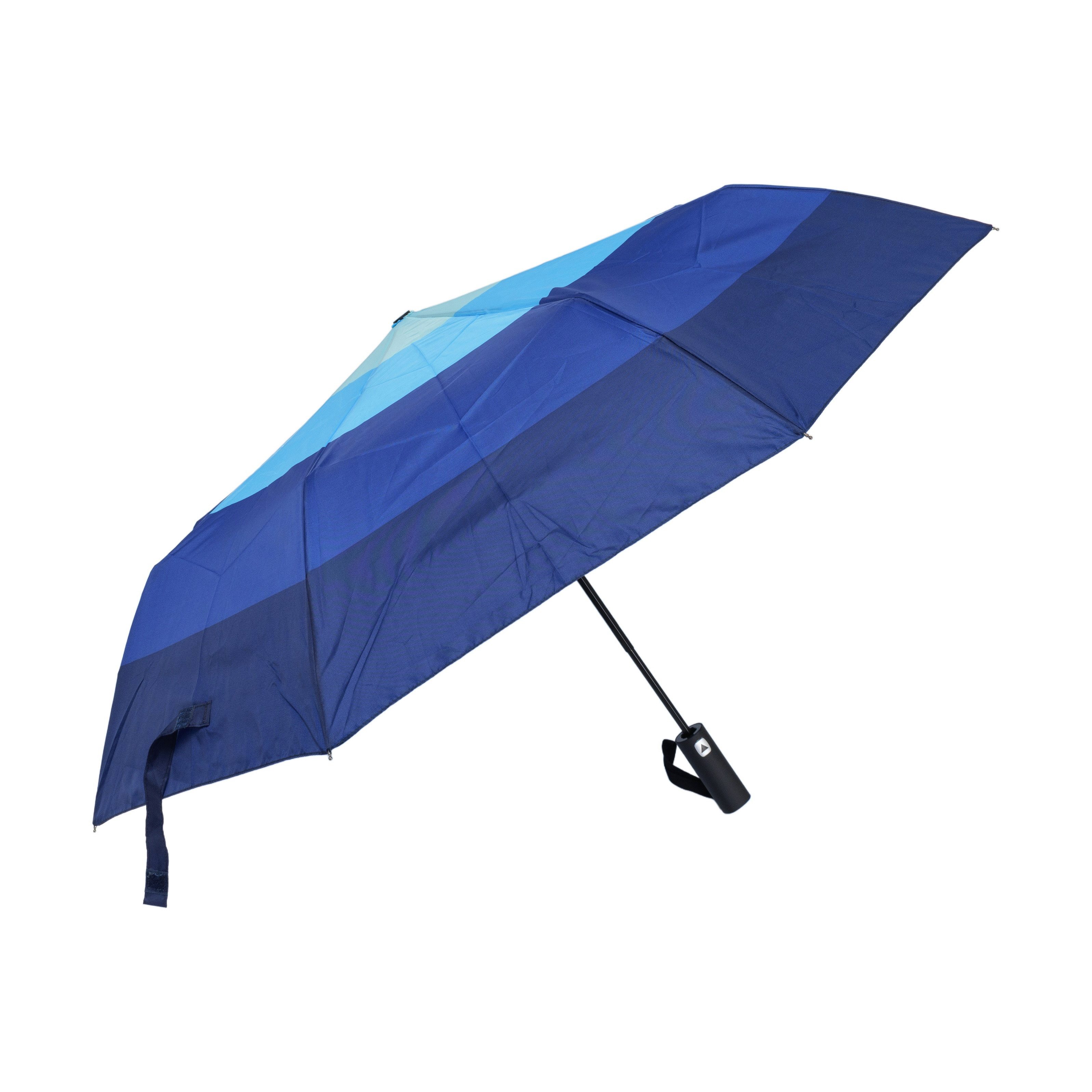 Susino Taschenregenschirm ø100cm ergonomisches Design mit Streifen Winddicht