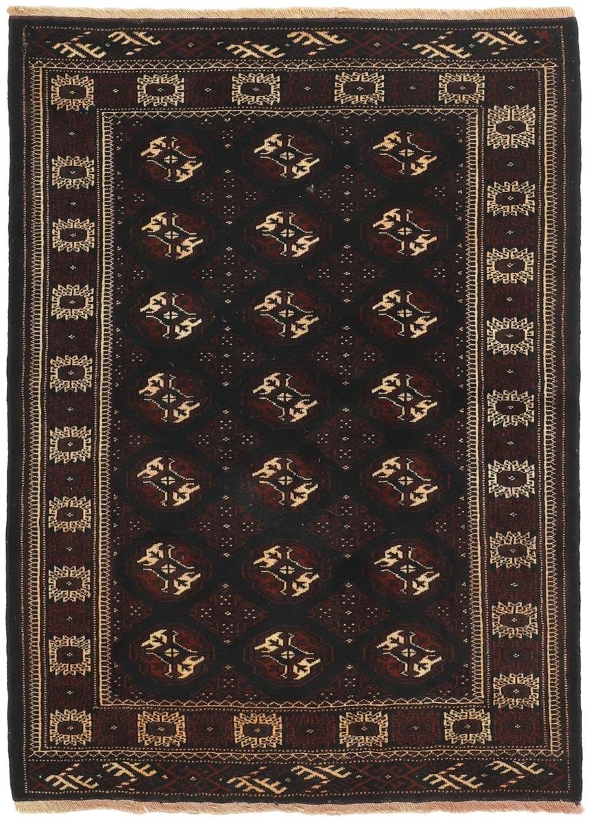 Orientteppich Turkaman 118x164 Handgeknüpfter Orientteppich / Perserteppich, Nain Trading, rechteckig, Höhe: 6 mm | Kurzflor-Teppiche