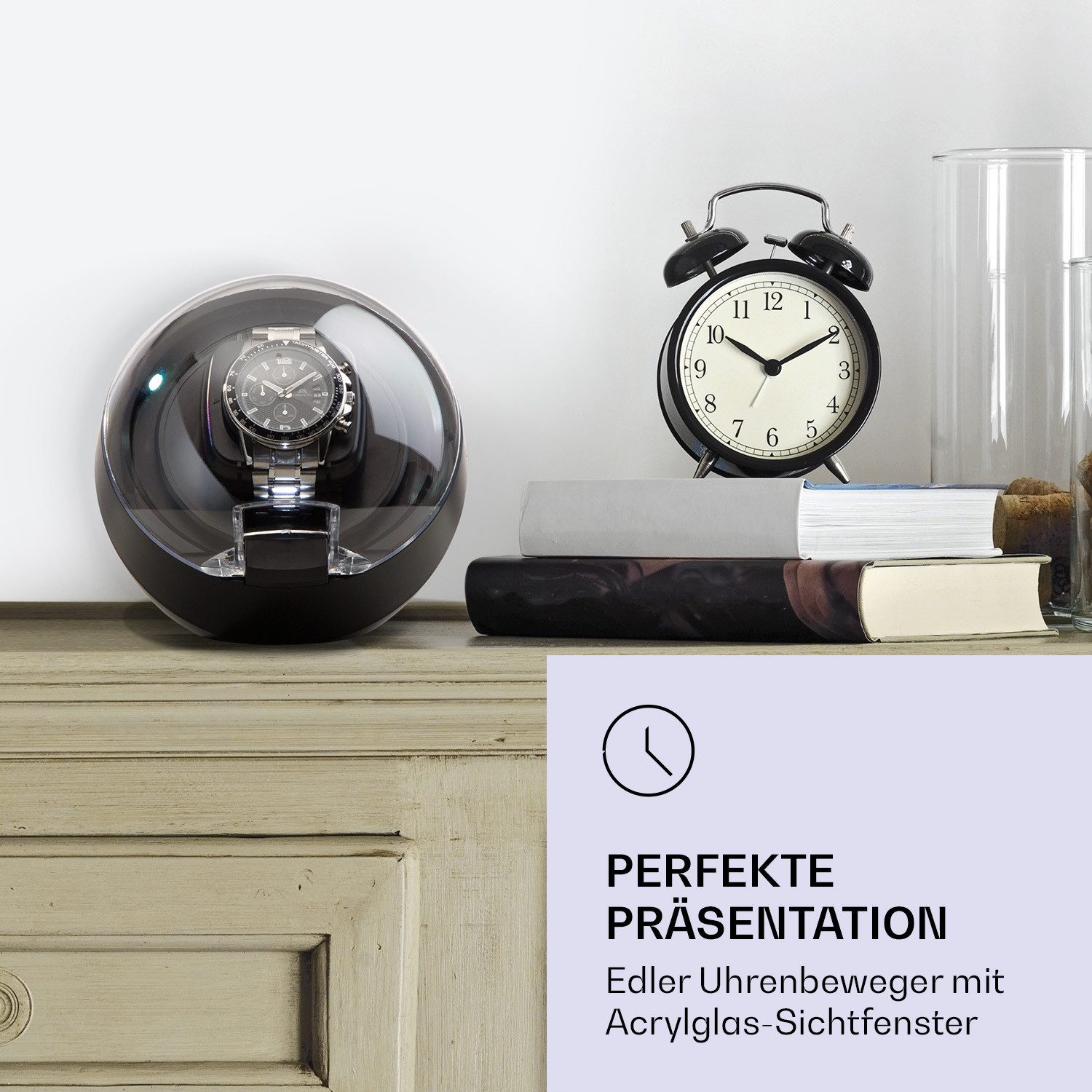 Klarstein Uhrenbeweger St. Gallen ll Premium Uhrenbeweger – Bild 3 von 5