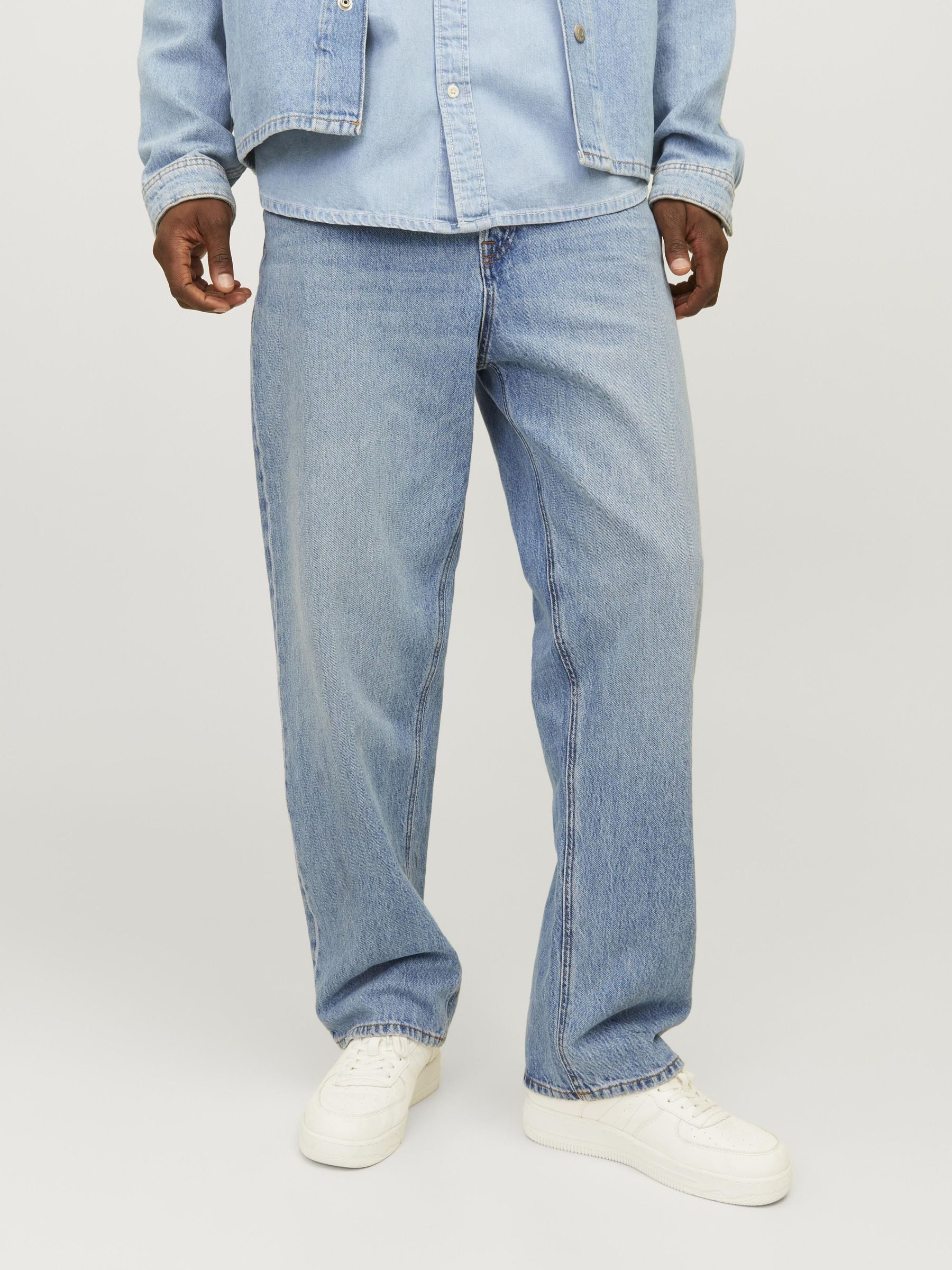 Jack & Jones Relax-fit-Jeans JJIALEX mit cleanem Look und Taschenvielfalt Baumwolle, relax fit