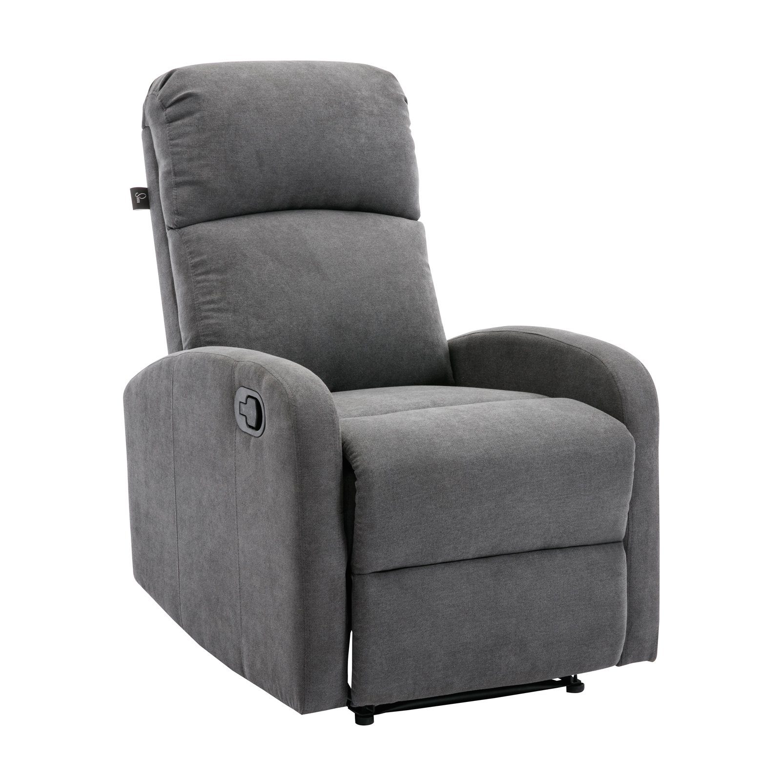 SVITA Relaxsessel LEX, weich gepolstert, | Hellgrau ergonomisch Hellgrau Sitzkomfort geformt, hoher