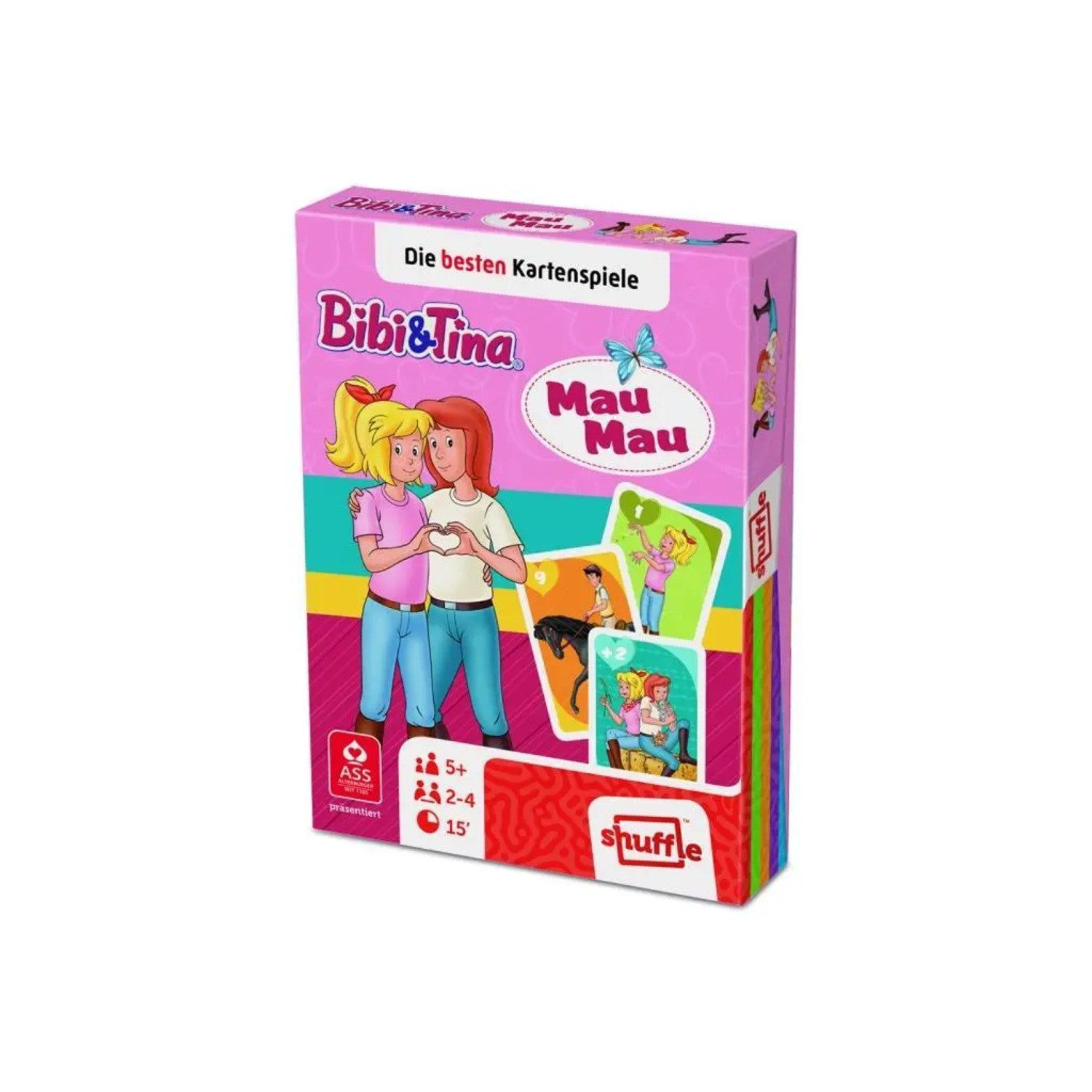 Cartamundi Spiel Bibi & Tina Mau Mau