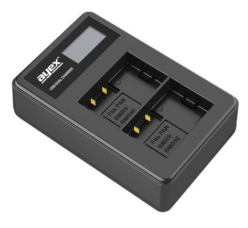 ayex ayex USB Dual Ladegerät für Panasonic DMW-BMB9 DMW-BMB9E Akkus Kamera-Ladegerät