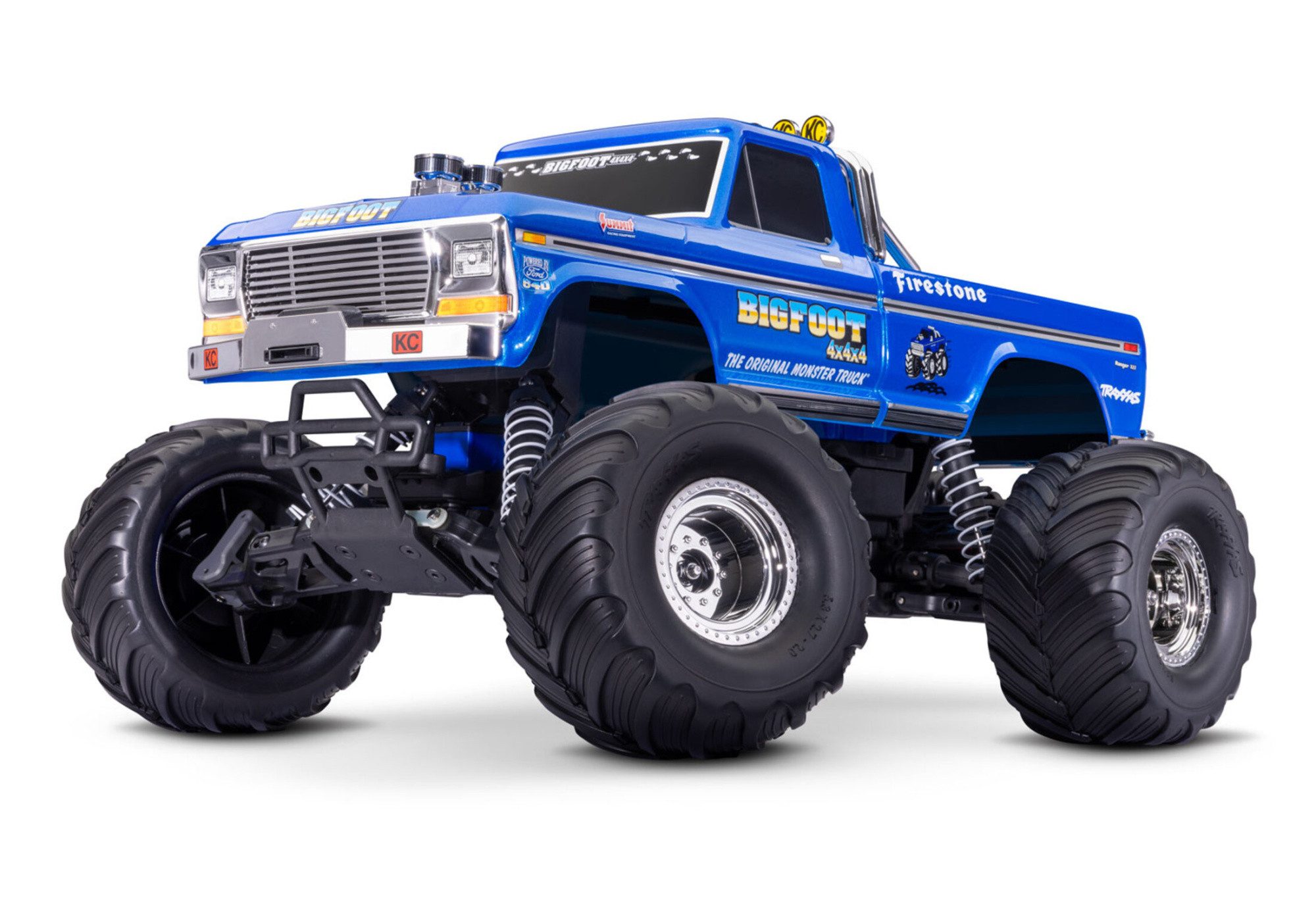 Traxxas RC-Buggy Traxxas RC BIGFOOT Original No.1 Monstertruck BL-2S HD 1:10 RTR