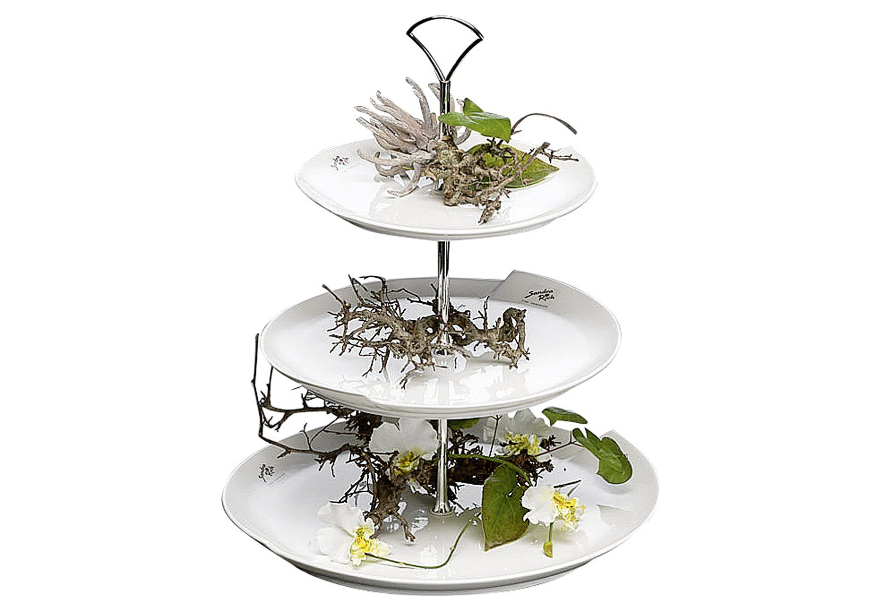 Sandra Rich Etagere, Edelstahl