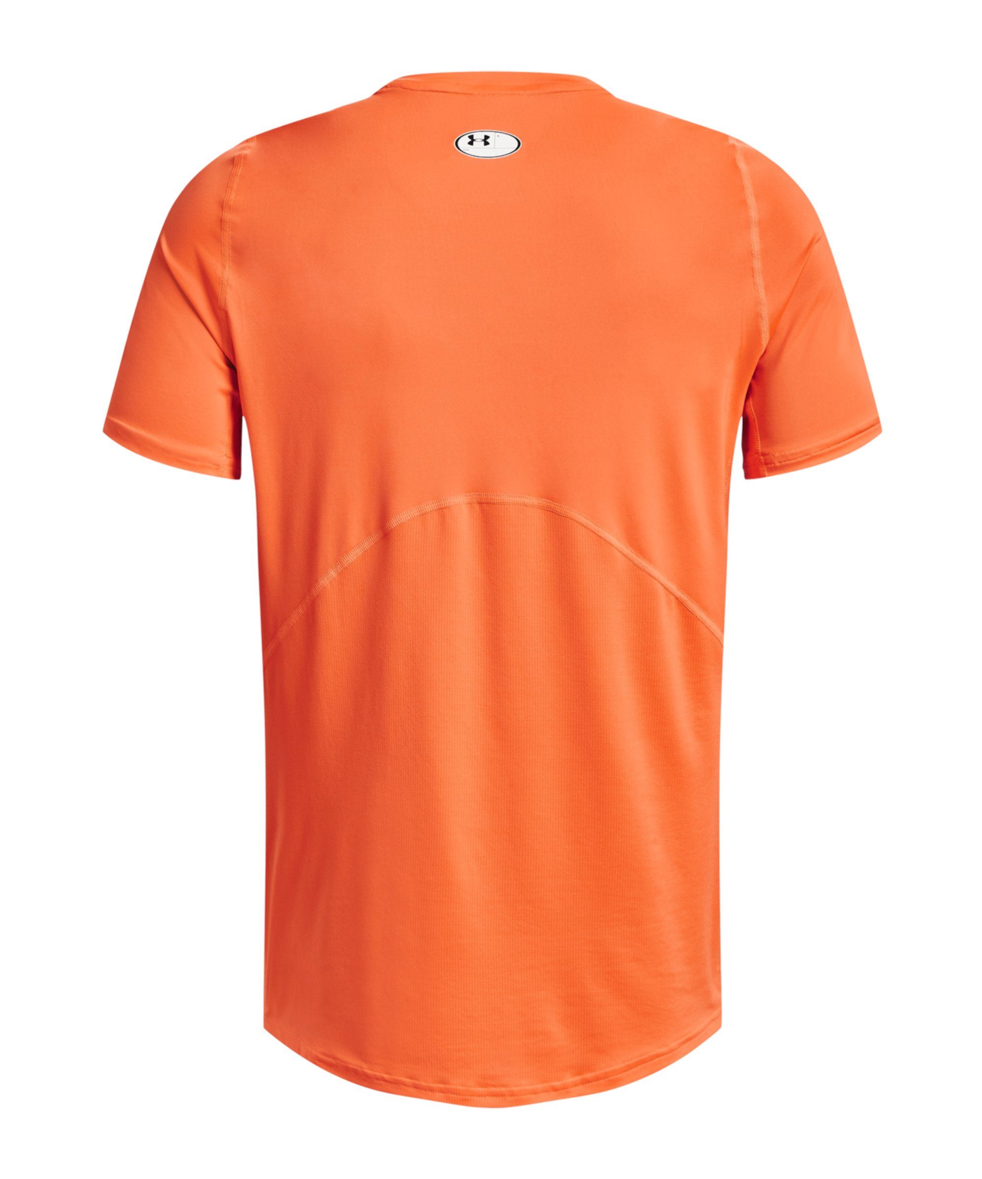 HG Fitted Under orangeschwarz Armour® T-Shirt T-Shirt default