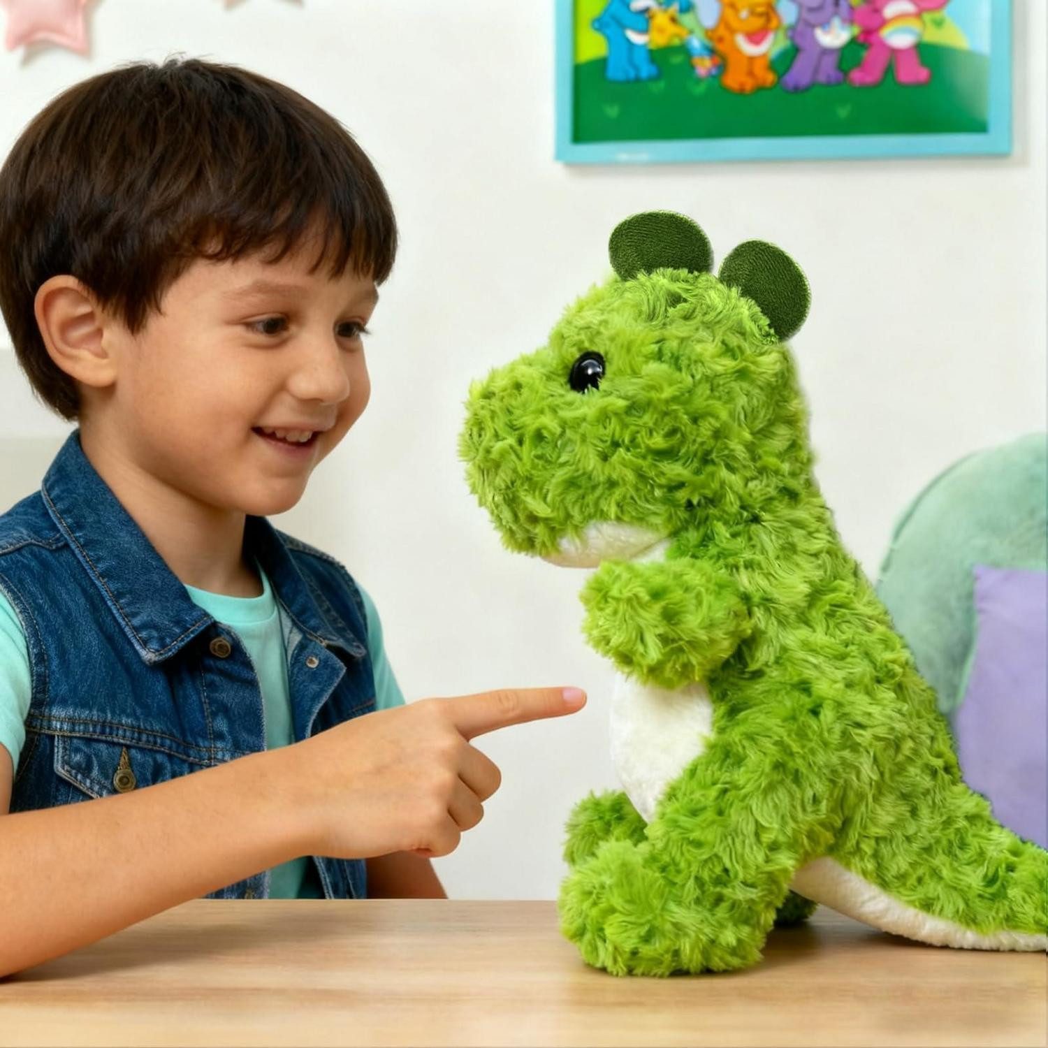 LuxusKollektion Kuscheltier Plüschtier 20cm Plushie Dinosaurier Teddy Einzeln Dinosaurier