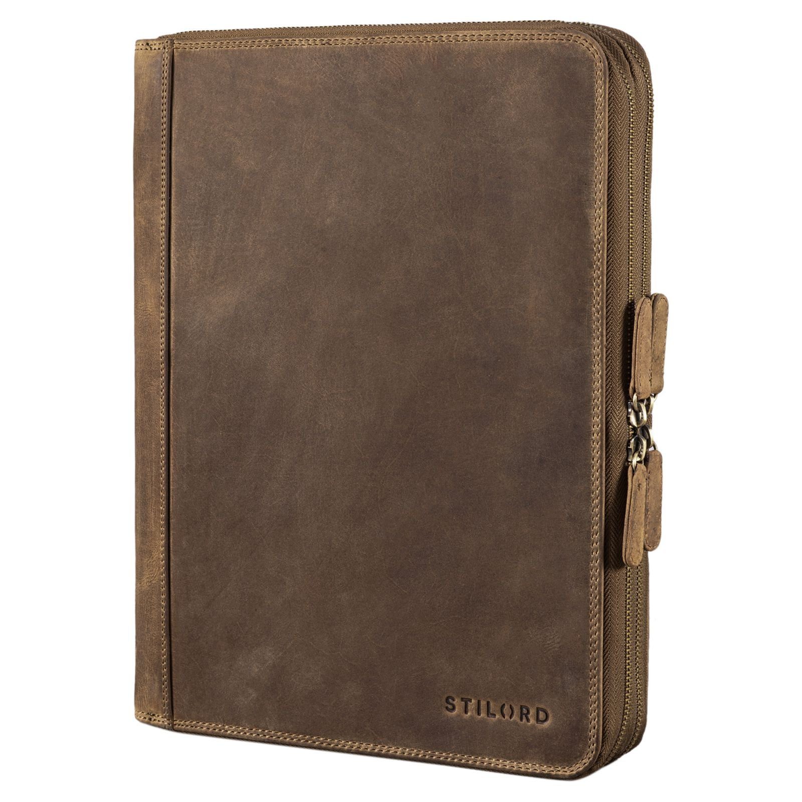 STILORD Konferenzmappe STILORD "Ferris" Dokumentenmappe Echtleder Konferenz günstig online kaufen