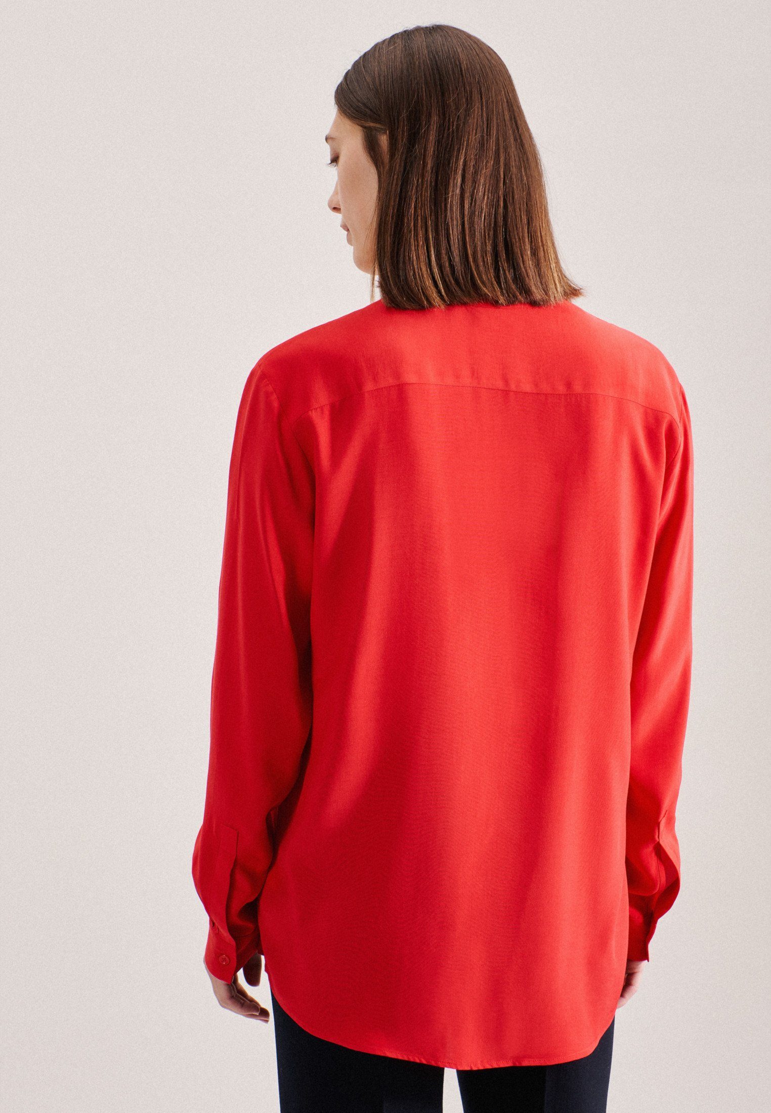 seidensticker Klassische Bluse Schwarze Rose Tunika günstig online kaufen