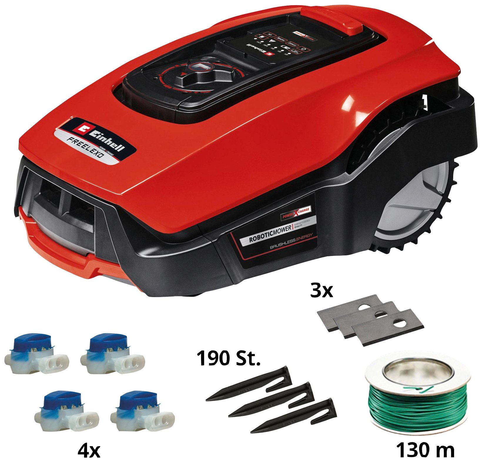 Einhell Rasenmähroboter »FREELEXO Kit«, bis 500 m² Rasenfläche online