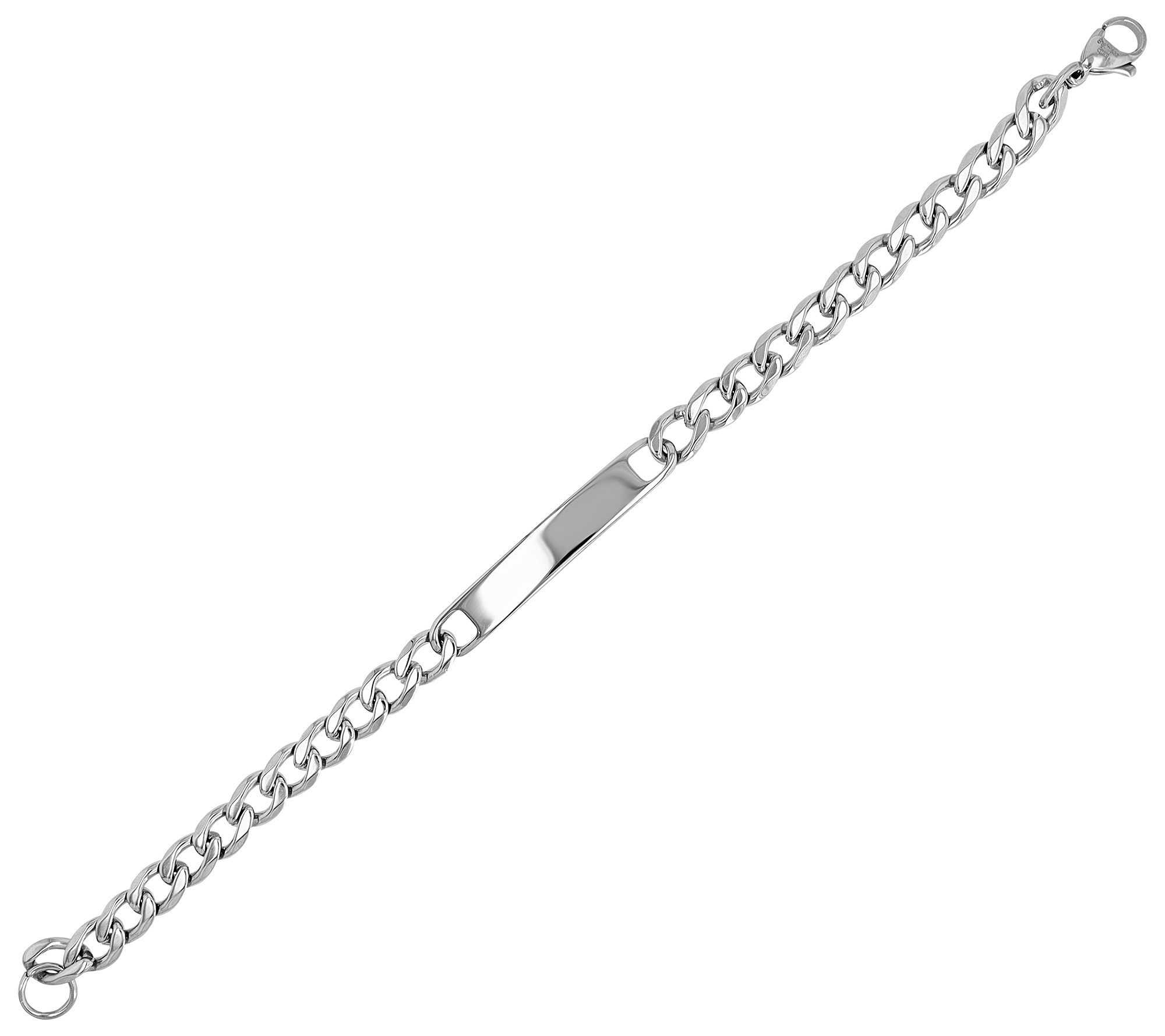 Armband Armband – Panzerarmband aus Edelstahl 21 cm