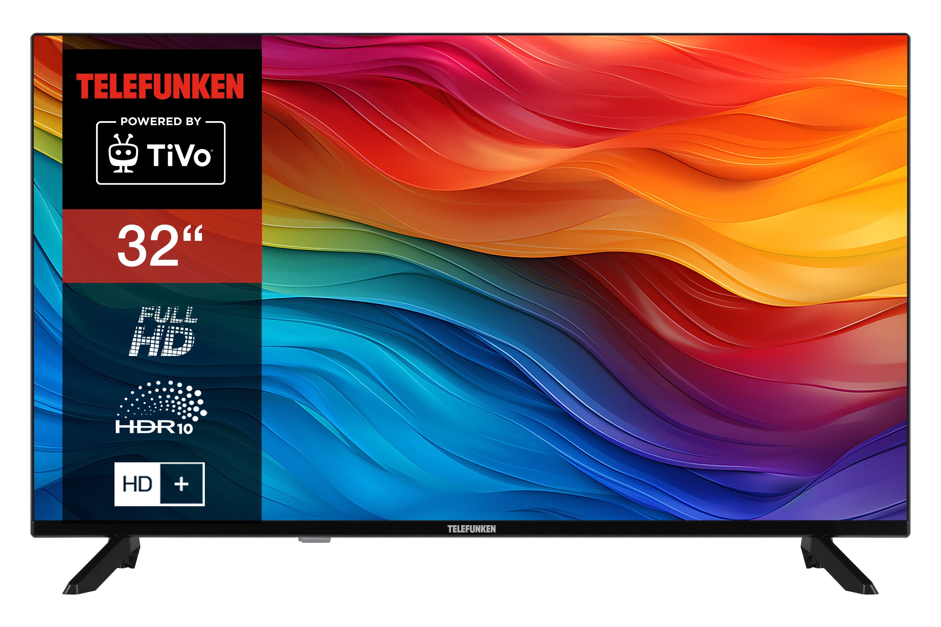 Telefunken D32F751X7CW LCD-LED Fernseher (80 cm/32 schwarz ! RABATT: 10.51%
