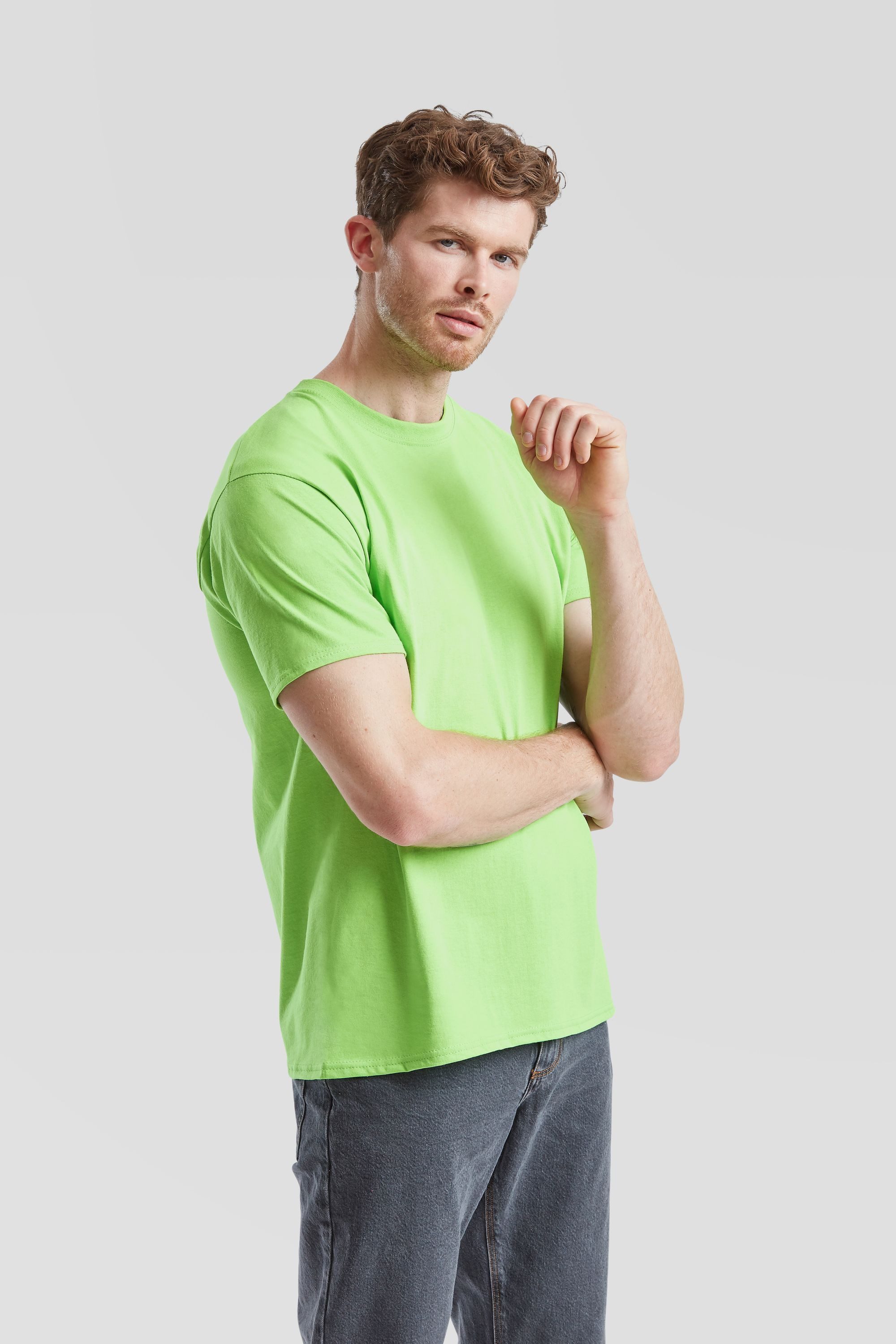 Fruit of the Loom Rundhalsshirt Fruit of the Loom Valueweight T