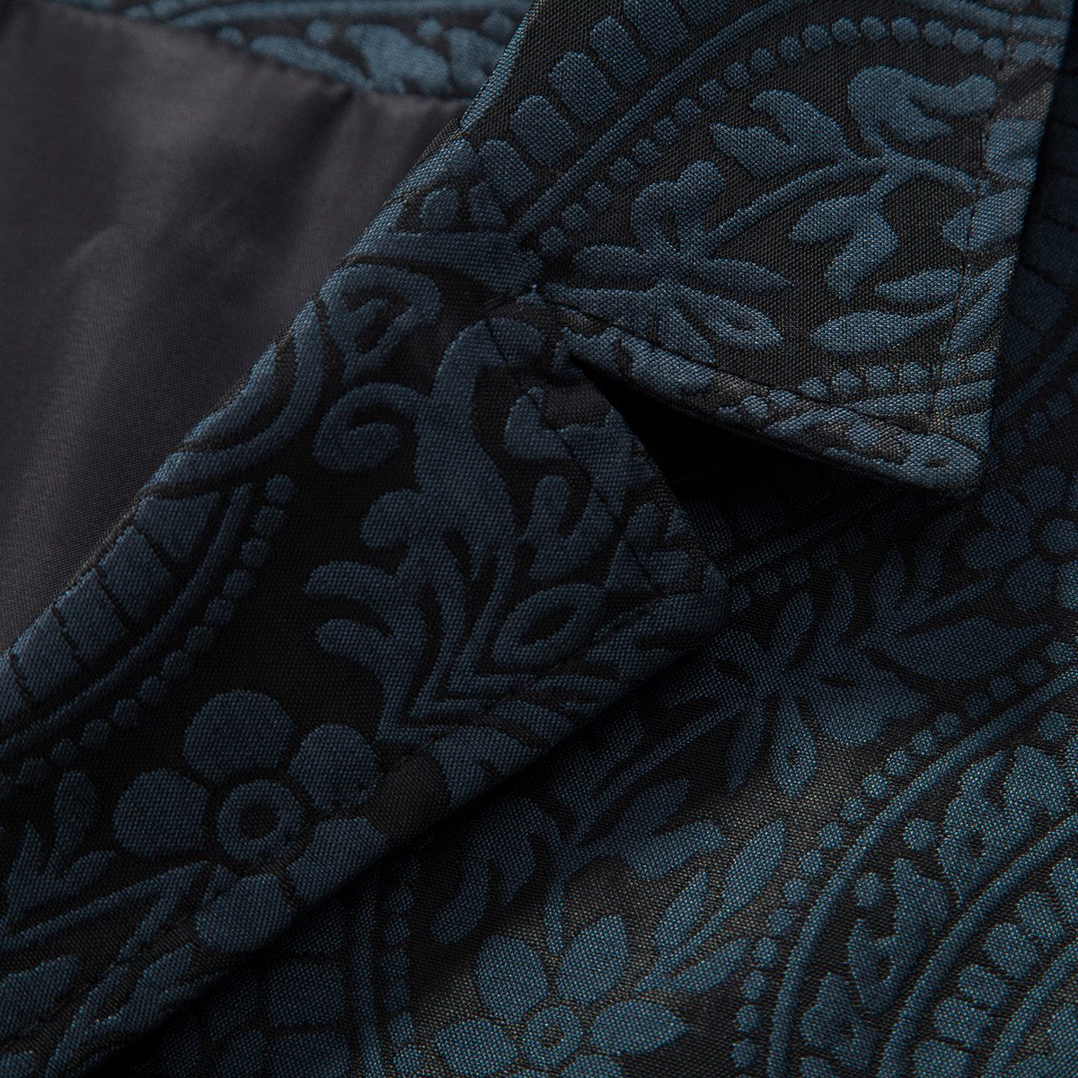 Allthemen Anzugweste Allthemen Anzugweste im Britischer-Stil mit elegantem Jacquard – Bild 5 von 5