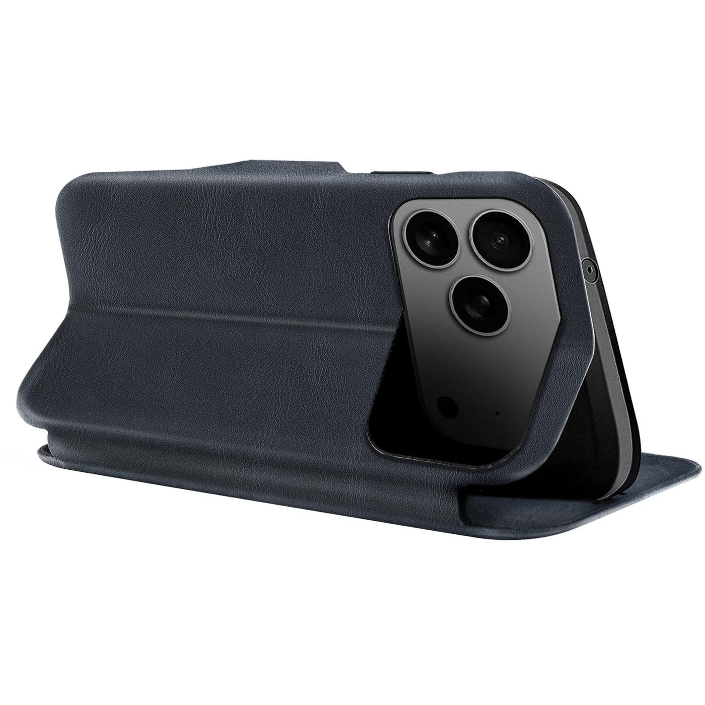 CoolGadget Handyhülle Business Premium Hülle Für iPhone 17 Pro Max 6,9 Zoll, Handy Tasche mit Kartenfach für Apple iPhone 17 Pro Max Schutzhülle – Bild 4 von 5