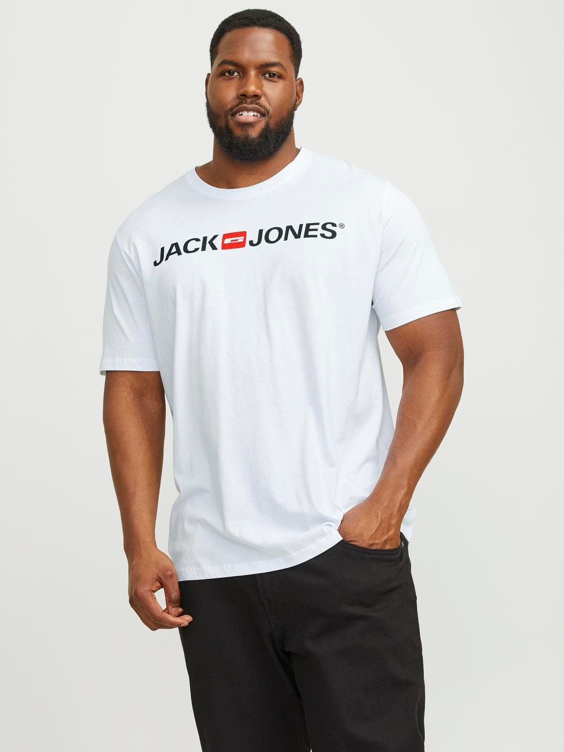 Jack & Jones T-Shirt Basic (Set) in tollen Farben bis 8XL