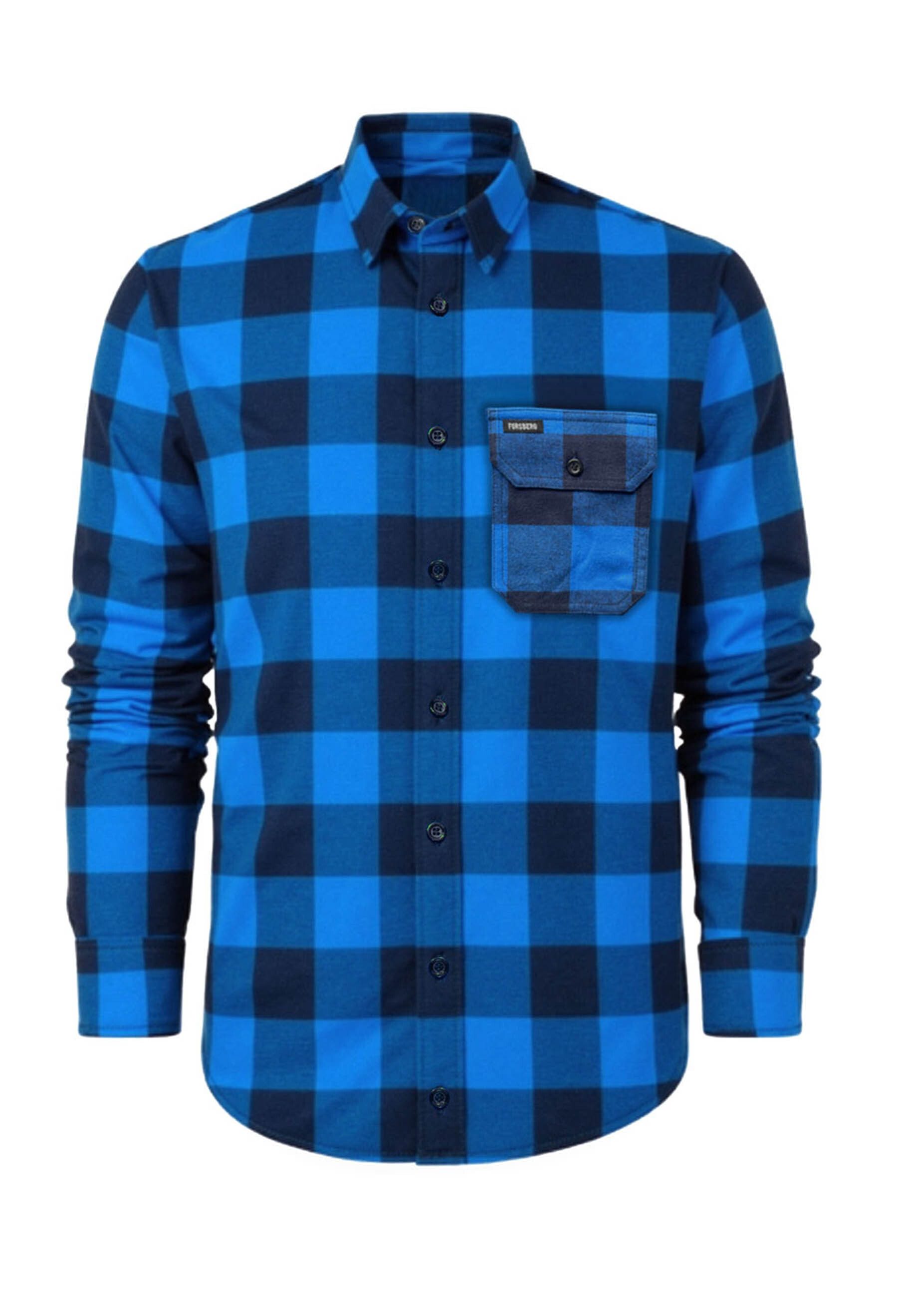 FORSBERG Langarmhemd Brisason leichtes Flanellhemd günstig online kaufen