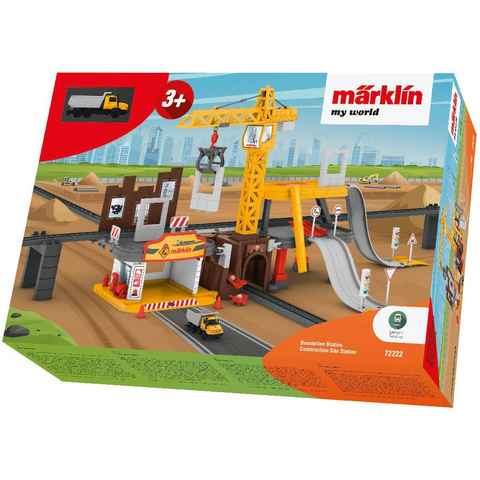 Märklin Modelleisenbahn-Baustelle Märklin my world - Baustellen Station - 72222, Spur H0