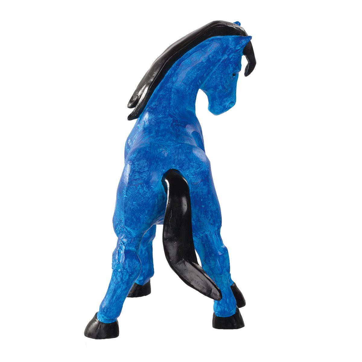 Skulptur Figur Franz Marc »Blaues Pferd«.