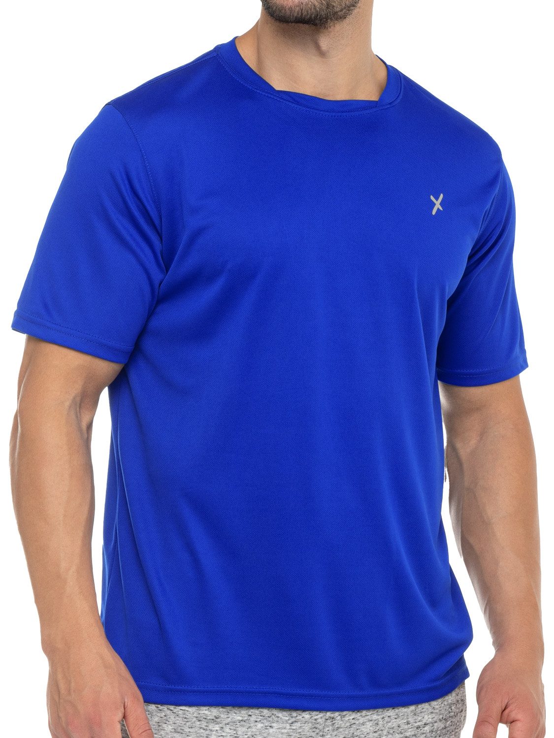 CFLEX Trainingsshirt Herren Sport Shirt Fitness T-Shirt piqué Sportswear Collection
