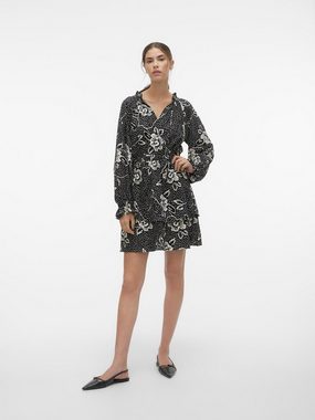 Vero Moda Sommerkleid TILDA (1-tlg) Drapiert/gerafft, Rüschen