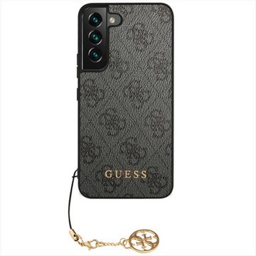 Guess Handyhülle Guess 4G Chain Charms Collection Hardcase Hülle Cover für Samsung Galaxy S23 Grau