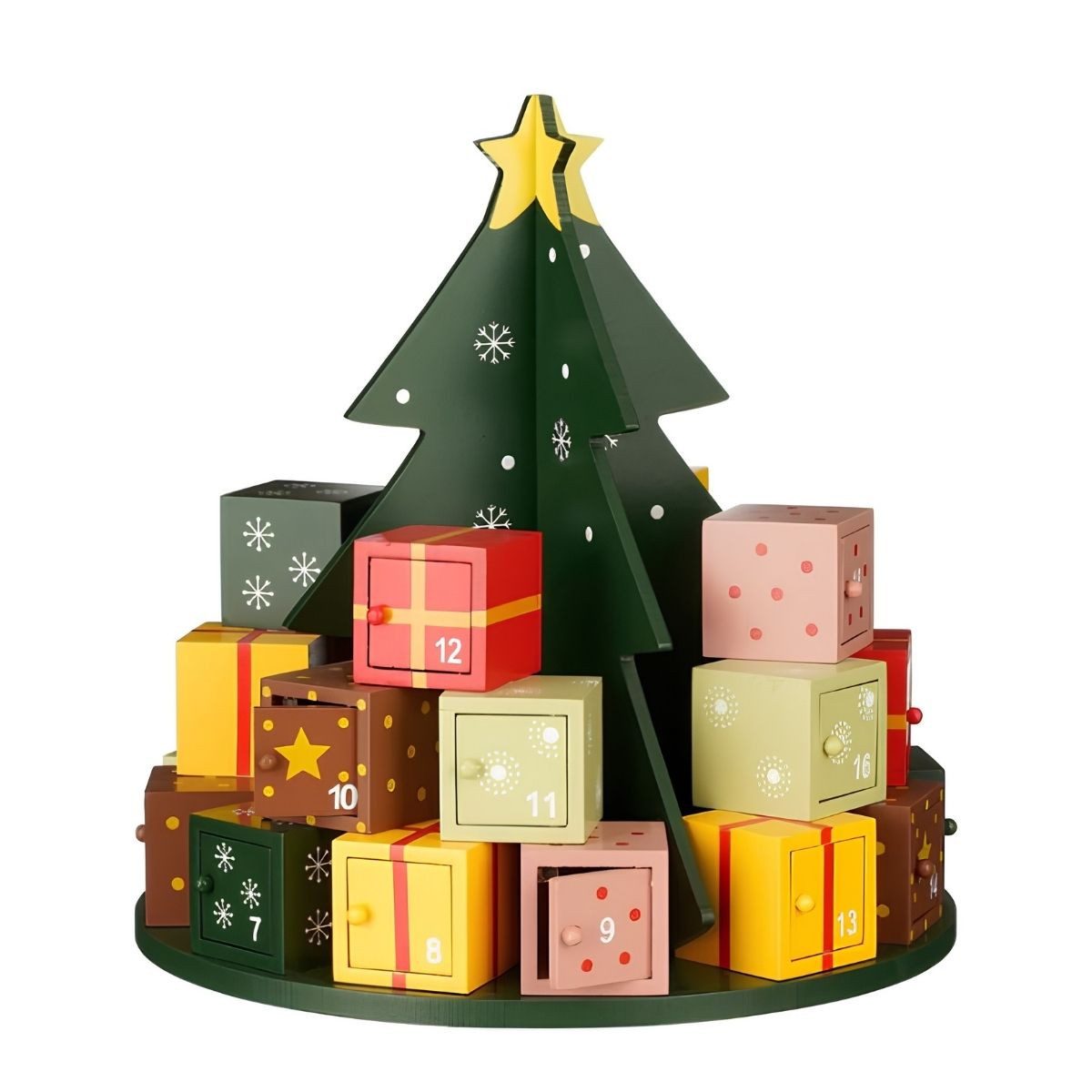 Mica Decorations Adventskalender Mica Decorations Adventskalender Weihnachten 24 Fächer H30x