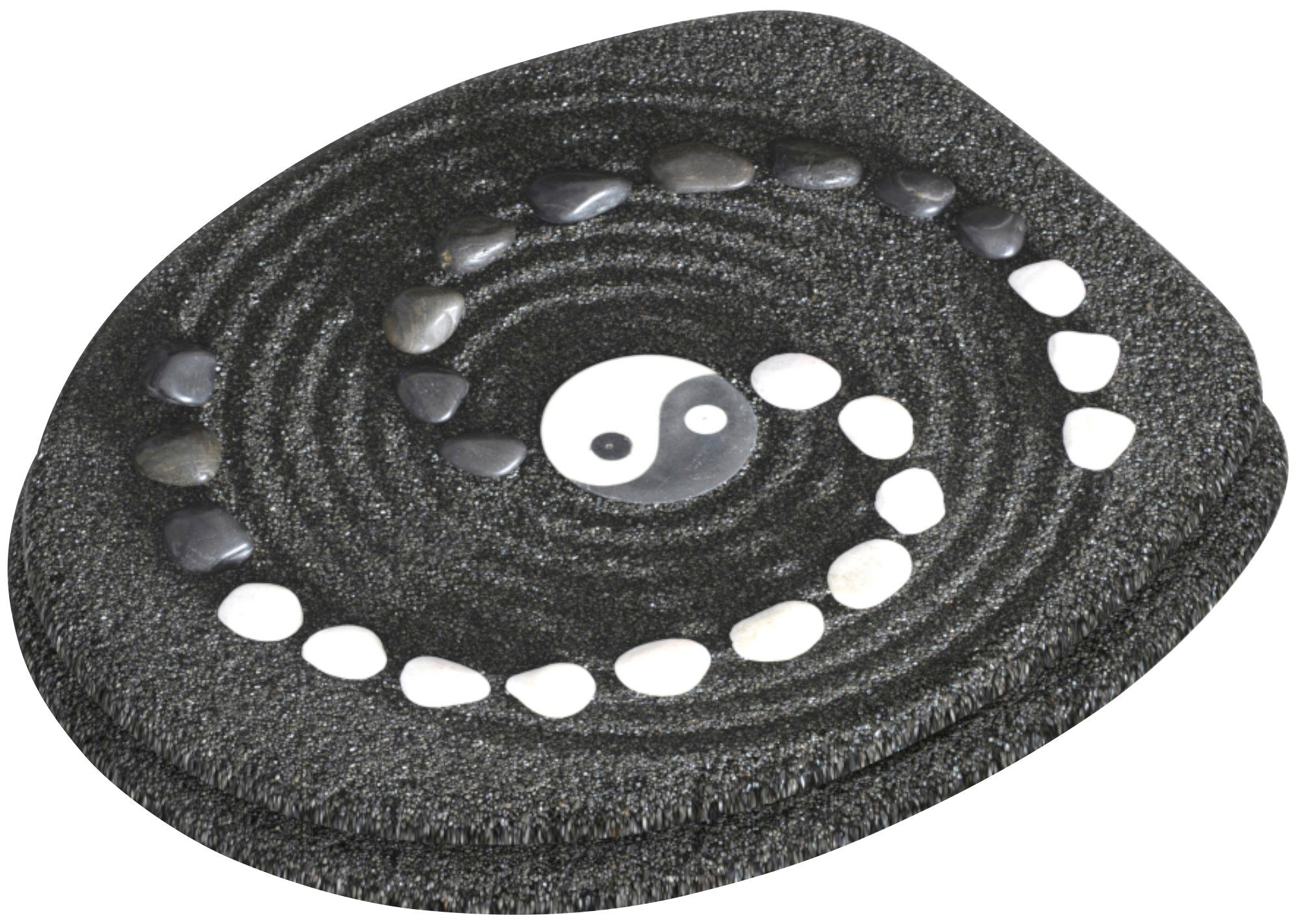 Sanilo WC-Sitz Yin Yang, mit Absenkautomatik, BxL: 37,7 x 42,0 - 47,0 cm günstig online kaufen