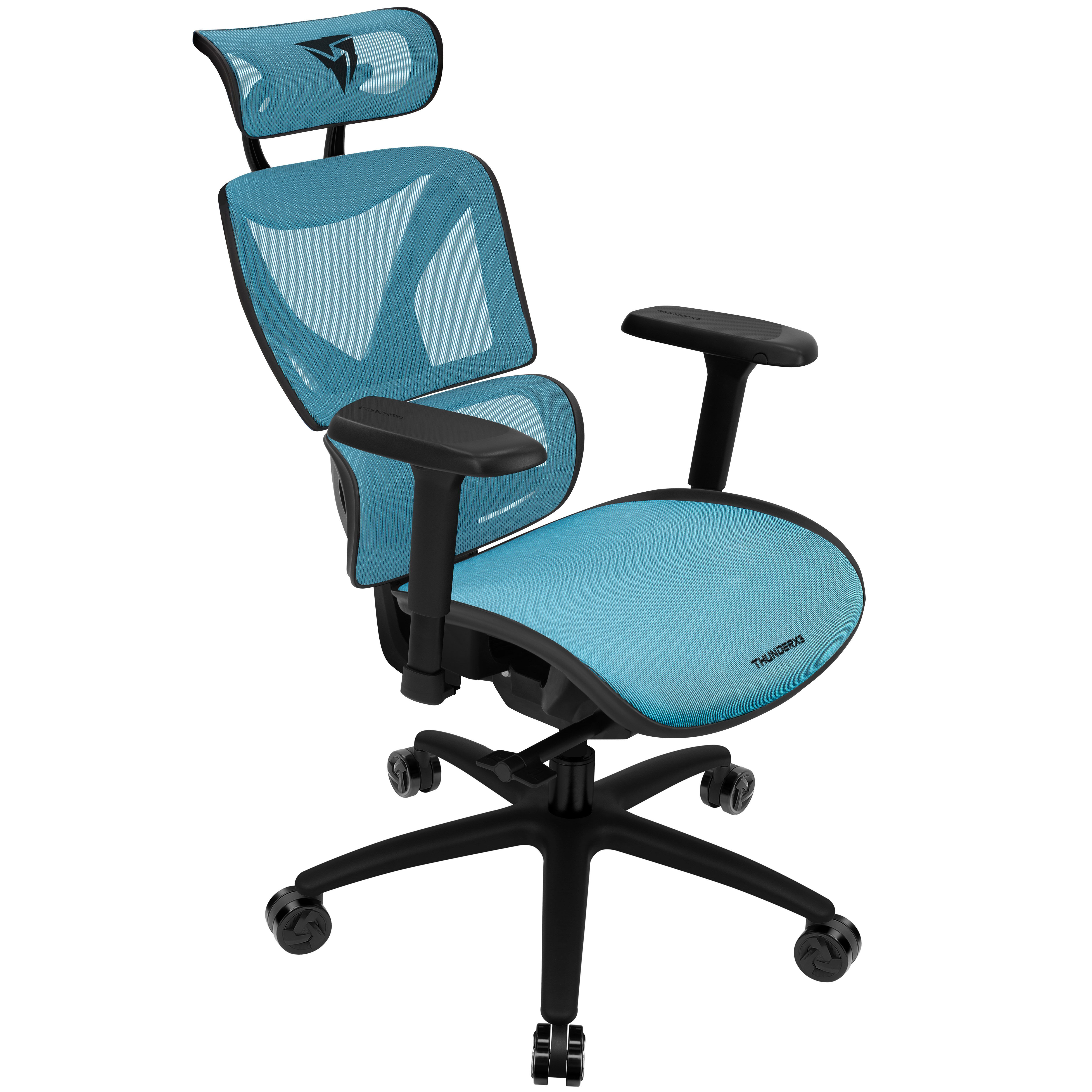 ThunderX3 Gaming-Stuhl ThunderX3 XTC Ergonomischer Bürostuhl - schwarz/blau