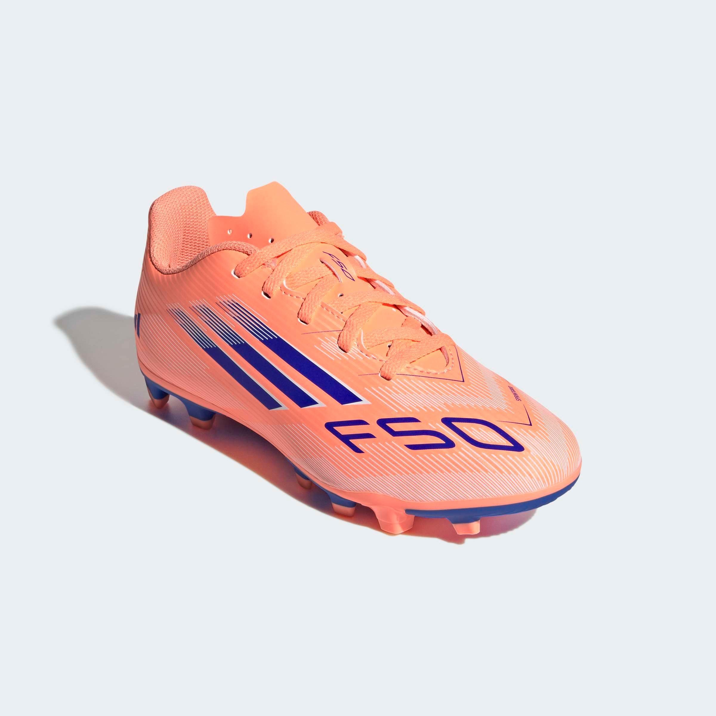 adidas Performance F50 CLUB FG/MG KIDS Fußballschuh geeignet für Rasen- und Kunstrasenplätze, für Kinder & Jugendliche