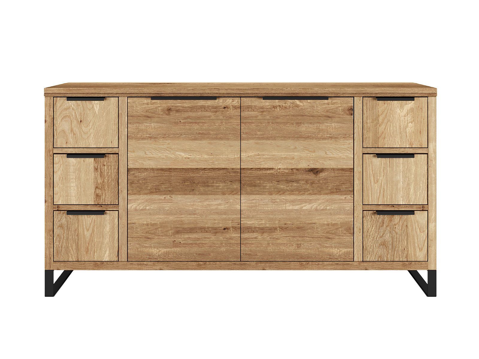 massivum Waschtisch Sydney Wildeiche II (1-St)